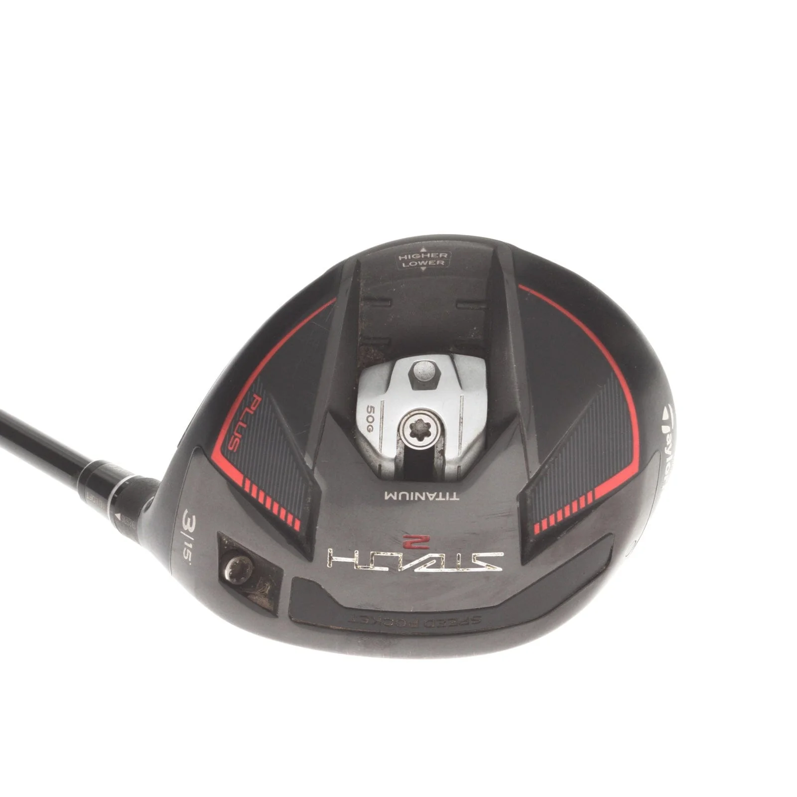 TaylorMade Stealth 2 Plus Graphite Mens Right Hand Fairway 3 Wood 15* Stiff - HZRDUS 6.0 70g - Image 2