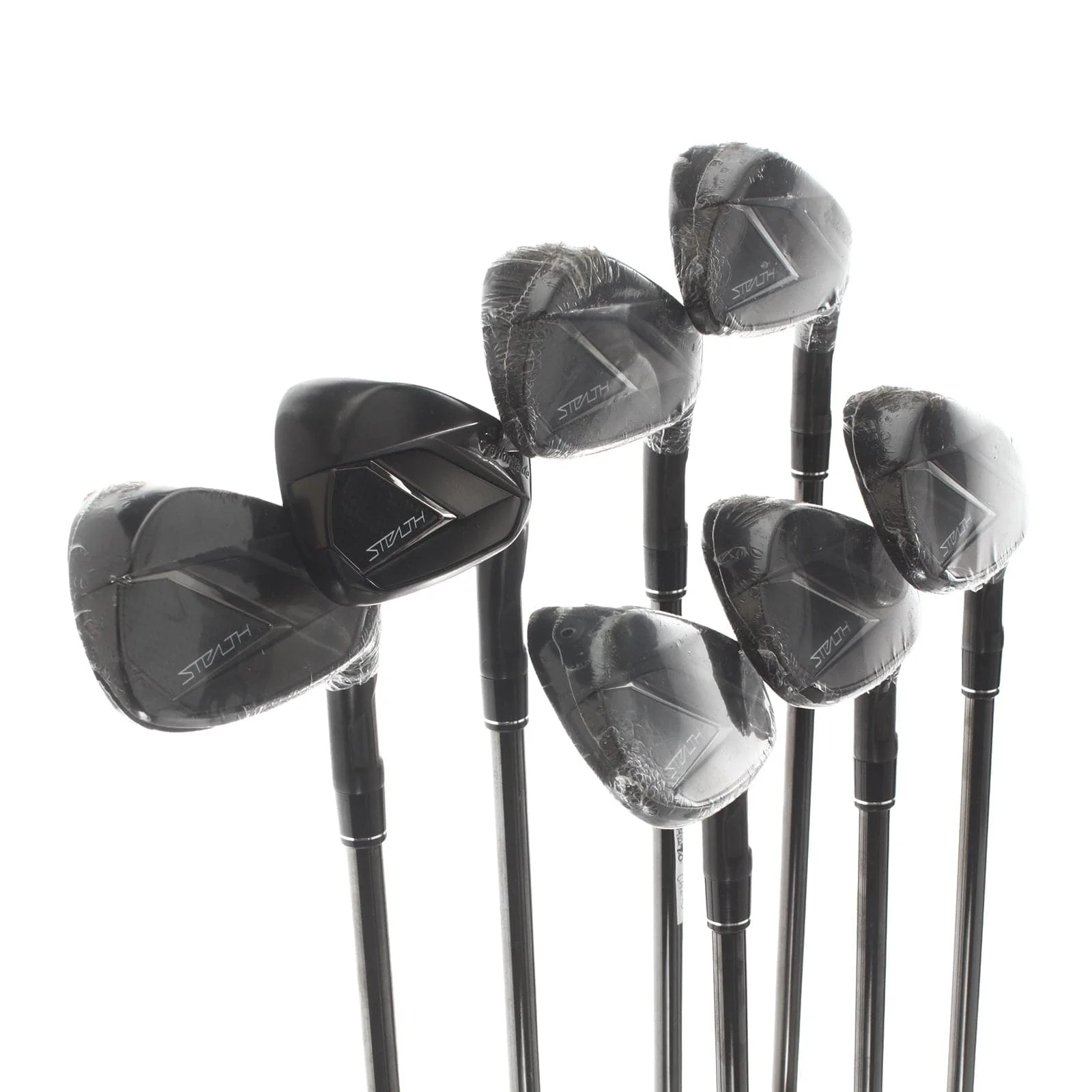 TaylorMade Stealth Black Steel Mens Right Hand Irons 5-AW Regular - KBS Max 85 - Image 2