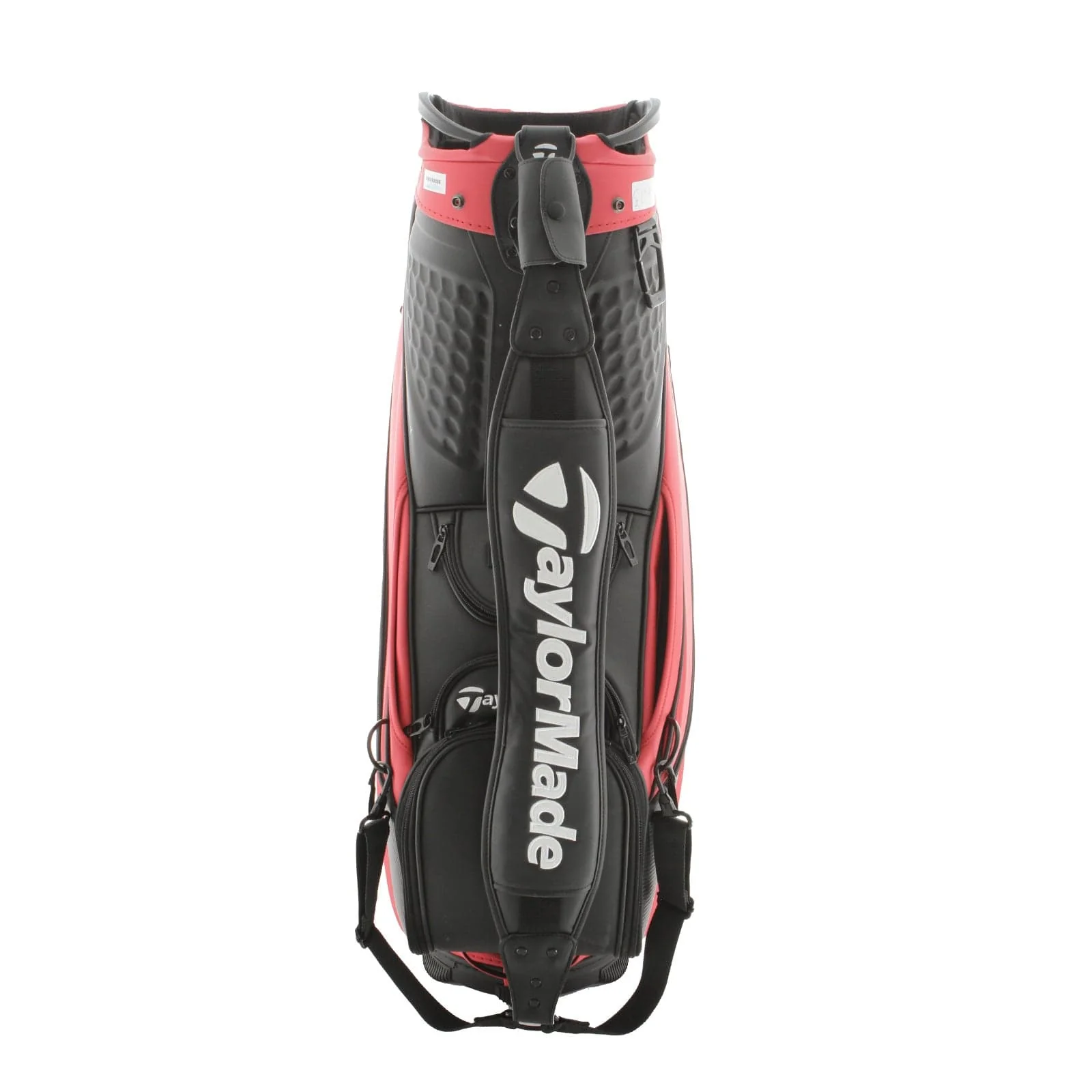 TaylorMade Stealth Cart Bag - Black/Red - Image 5