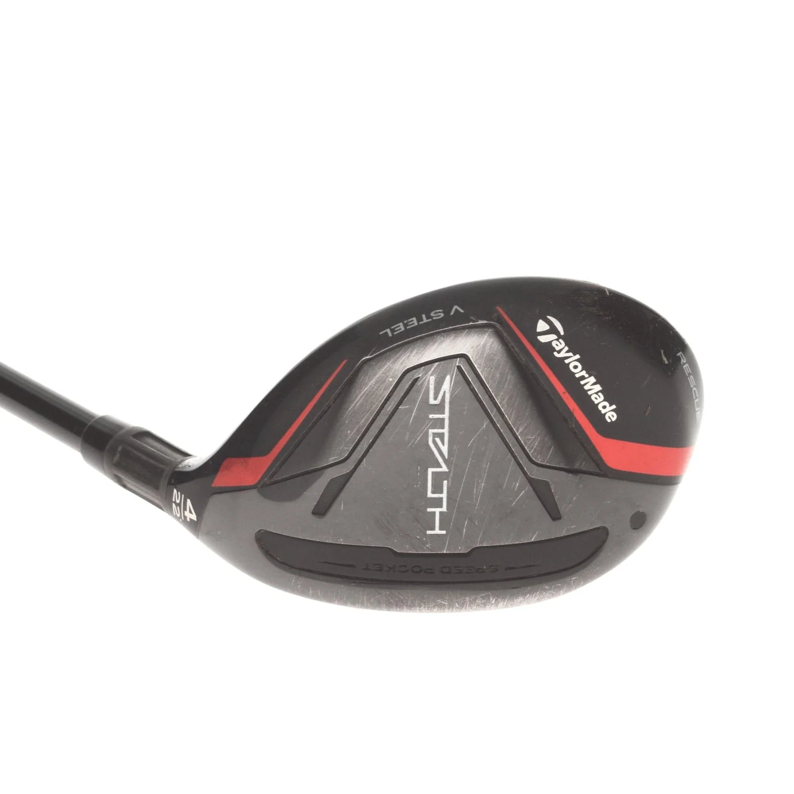 TaylorMade Stealth Graphite Mens Right Hand 4 Hybrid 22* Regular - Ventus Red 6-R - Image 2