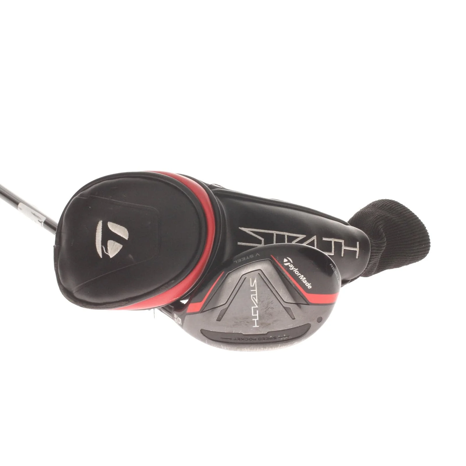 TaylorMade Stealth Graphite Mens Right Hand 5 Hybrid 25* Stiff - Fujikura Ventus Red 7-S