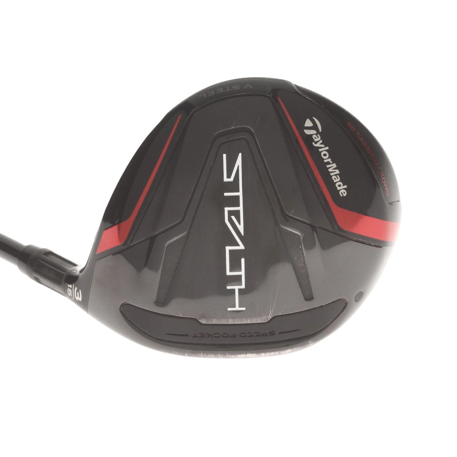 TaylorMade Stealth Graphite Mens Right Hand Fairway 3 Wood 15* Regular - Fujikura Ventus Red 5-R - Image 2