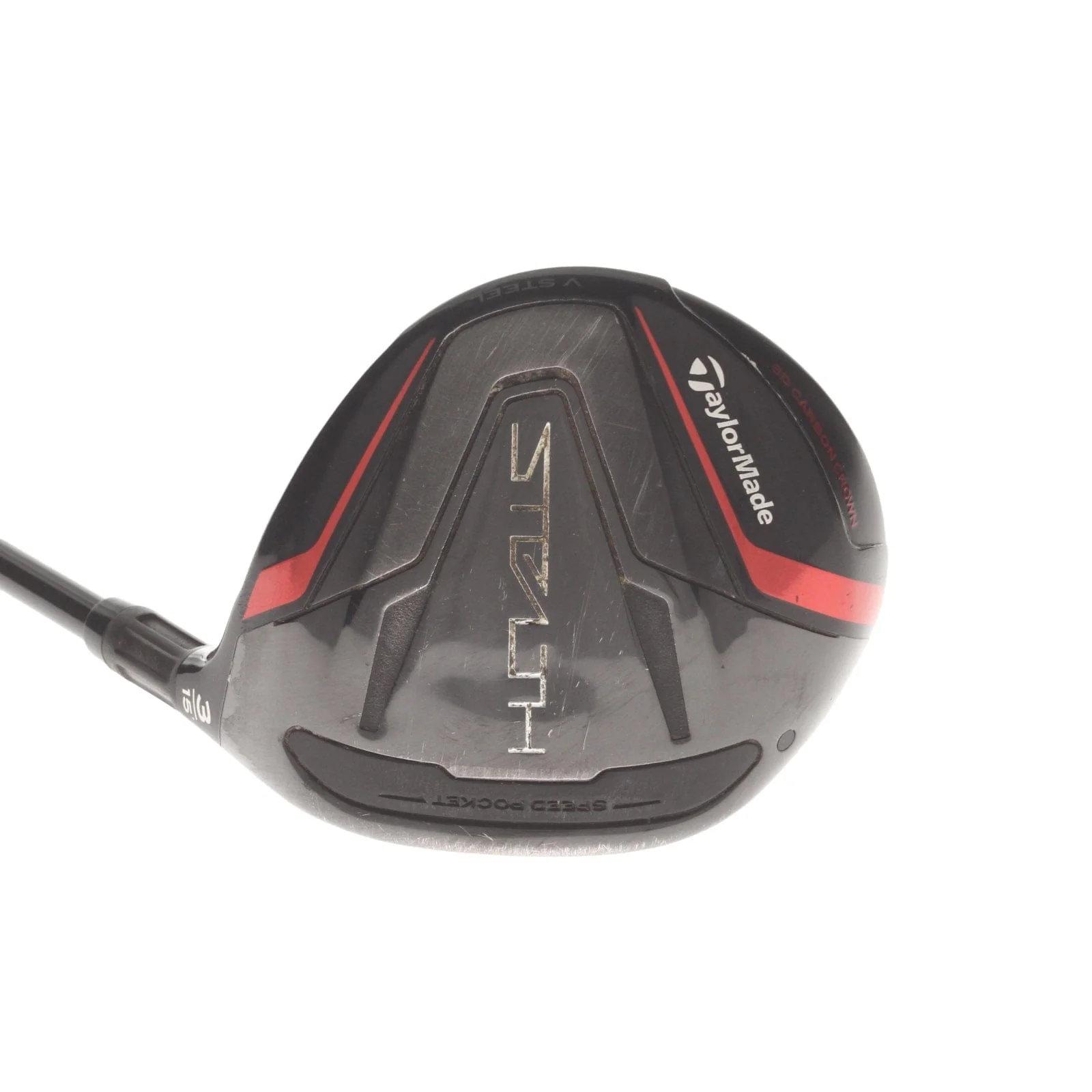 TaylorMade Stealth Graphite Mens Right Hand Fairway 3 Wood 15* Stiff - Fujikura Ventus Red 6-S - Image 2