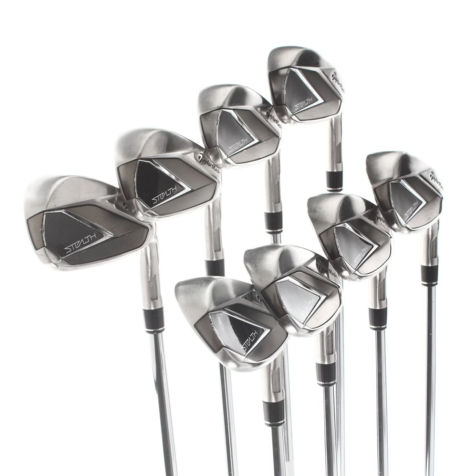 TaylorMade Stealth Graphite Mens Right Hand Irons 4-AW Stiff - Dynamic Gold 105 - Image 2