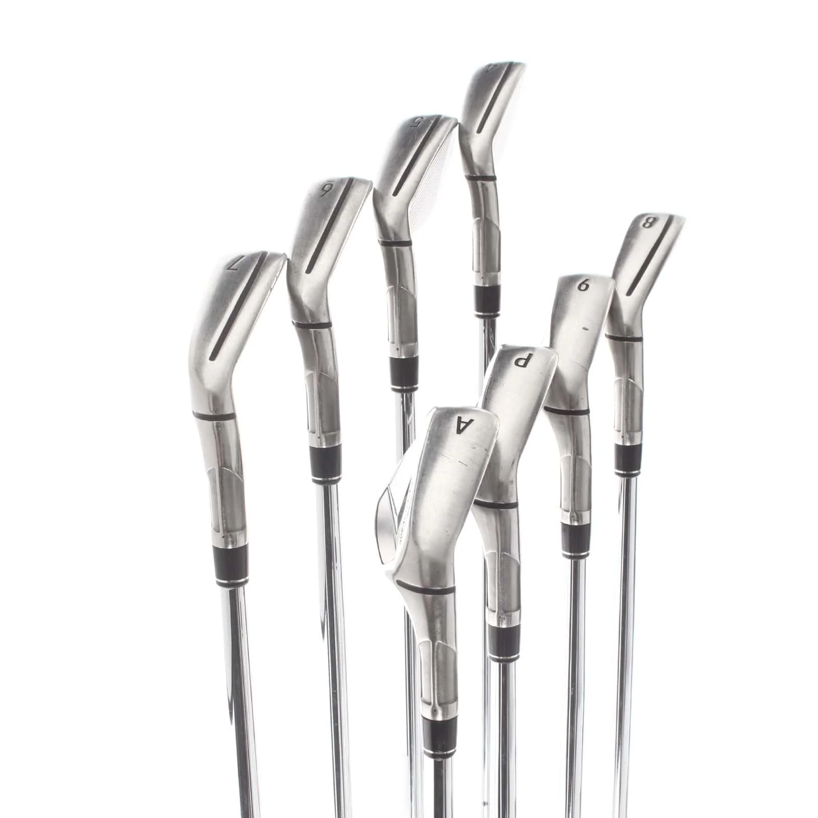 TaylorMade Stealth Graphite Mens Right Hand Irons 4-AW Stiff - Dynamic Gold 105 - Image 3