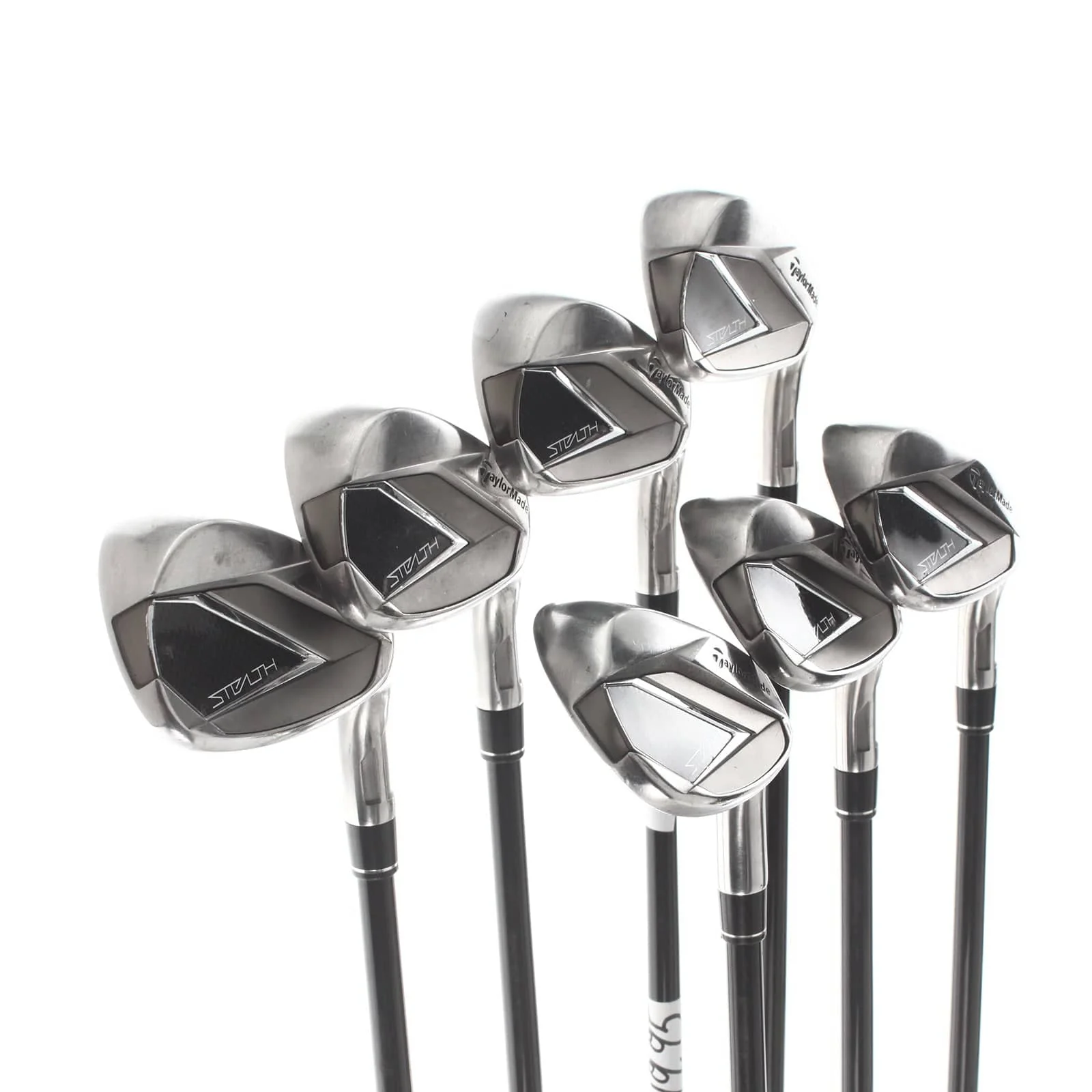 TaylorMade Stealth Graphite Mens Right Hand Irons 6-AW+SW Senior - Fujikura Ventus Red 5-A - Image 2