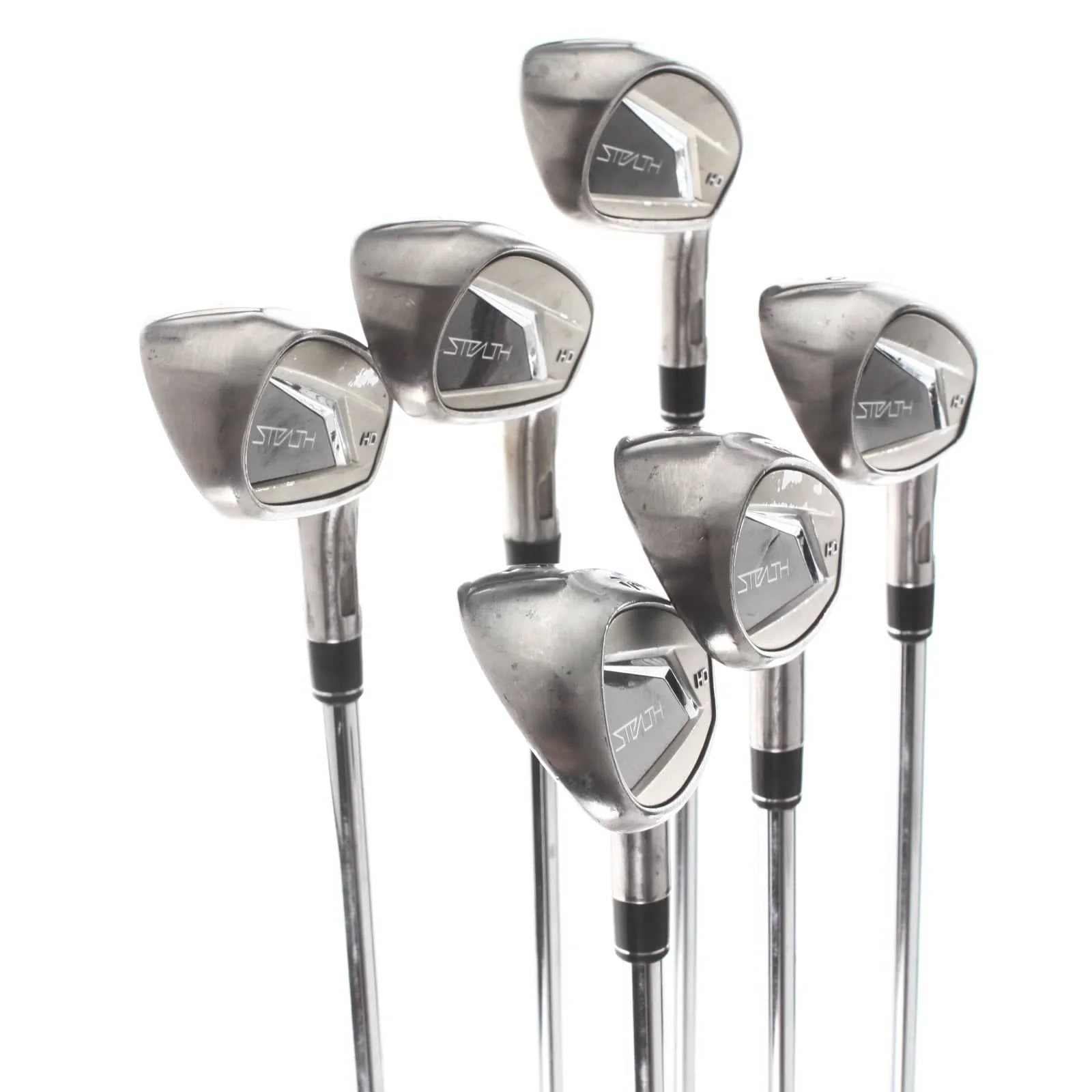 TaylorMade Stealth HD Graphite Mens Right Hand Irons 5-PW Regular - KBS Max MT 85 - Image 2