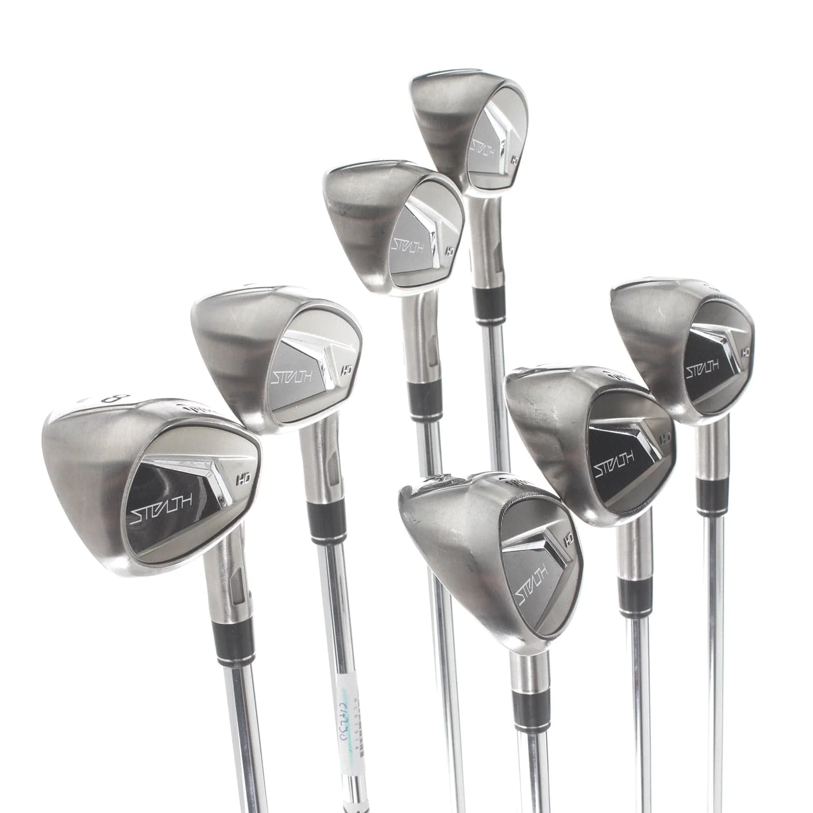 TaylorMade Stealth HD Steel Mens Right Hand Irons 5-AW Regular - KBS Max MT 85 - Image 2