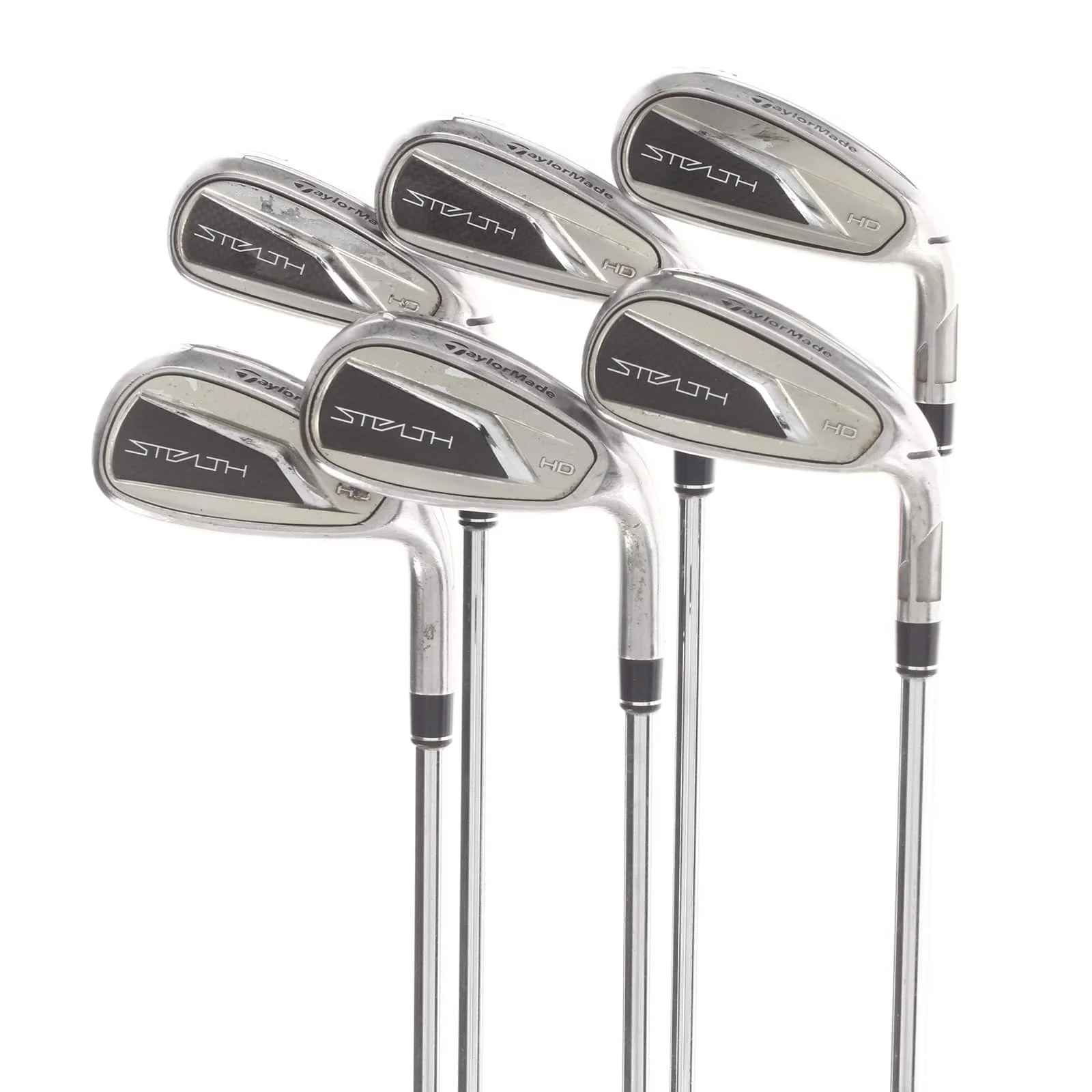 Taylormade Stealth HD Steel Mens Right Hand Irons 5-PW Regular - KBS MAX MT 85G