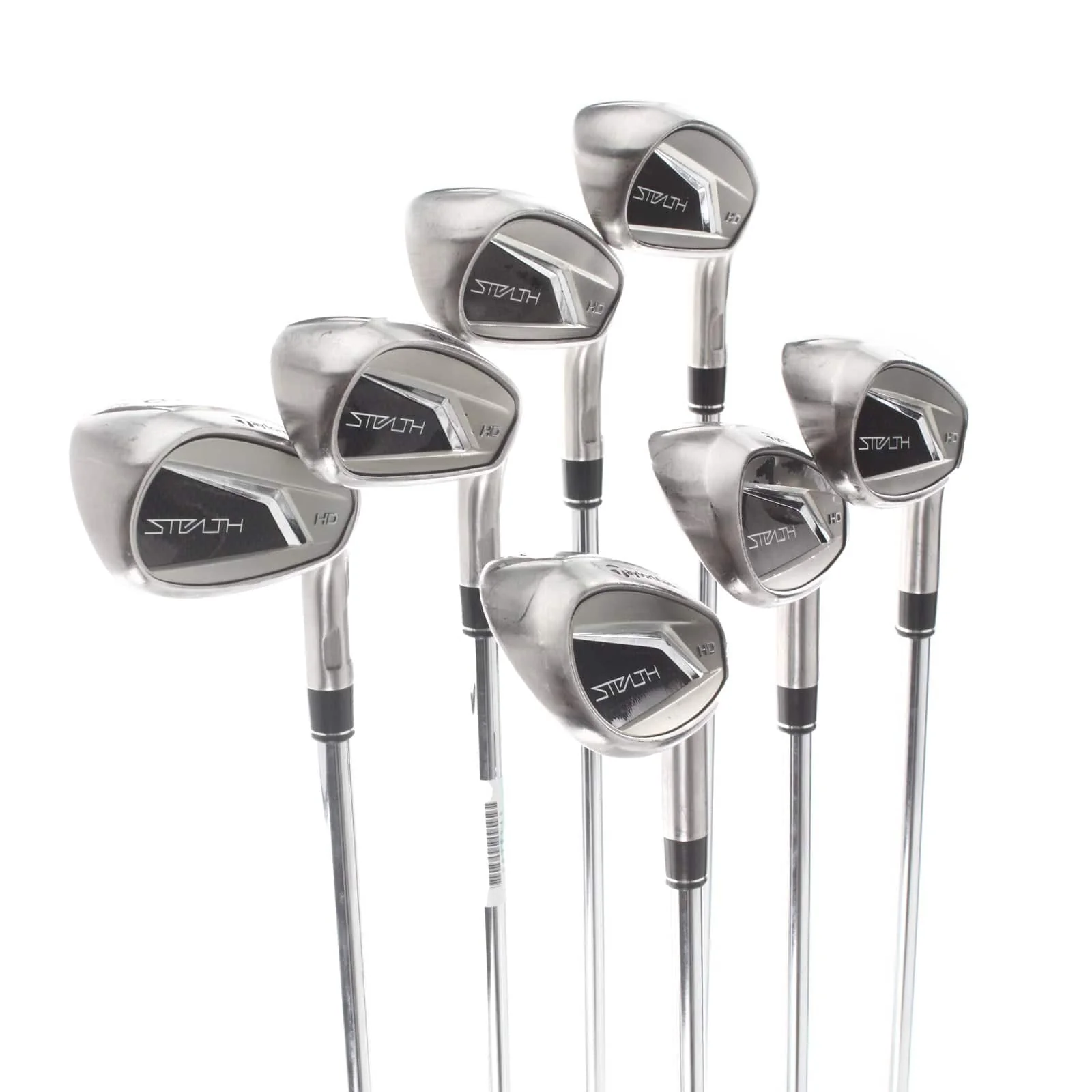 TaylorMade Stealth HD Steel Mens Right Hand Irons 5-SW Regular - KBS Max MT 85 - Image 2