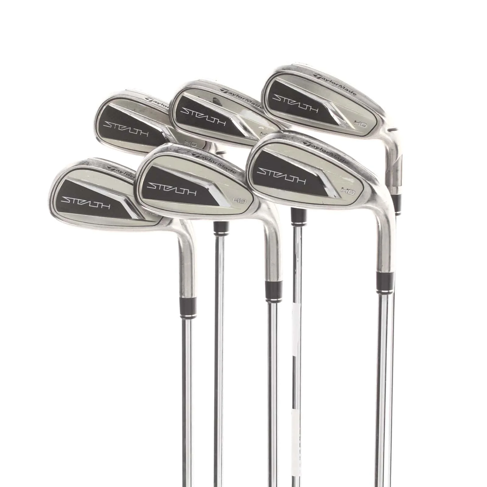 TaylorMade Stealth HD Steel Mens Right Hand Irons 6-AW Regular - KBS Max 85