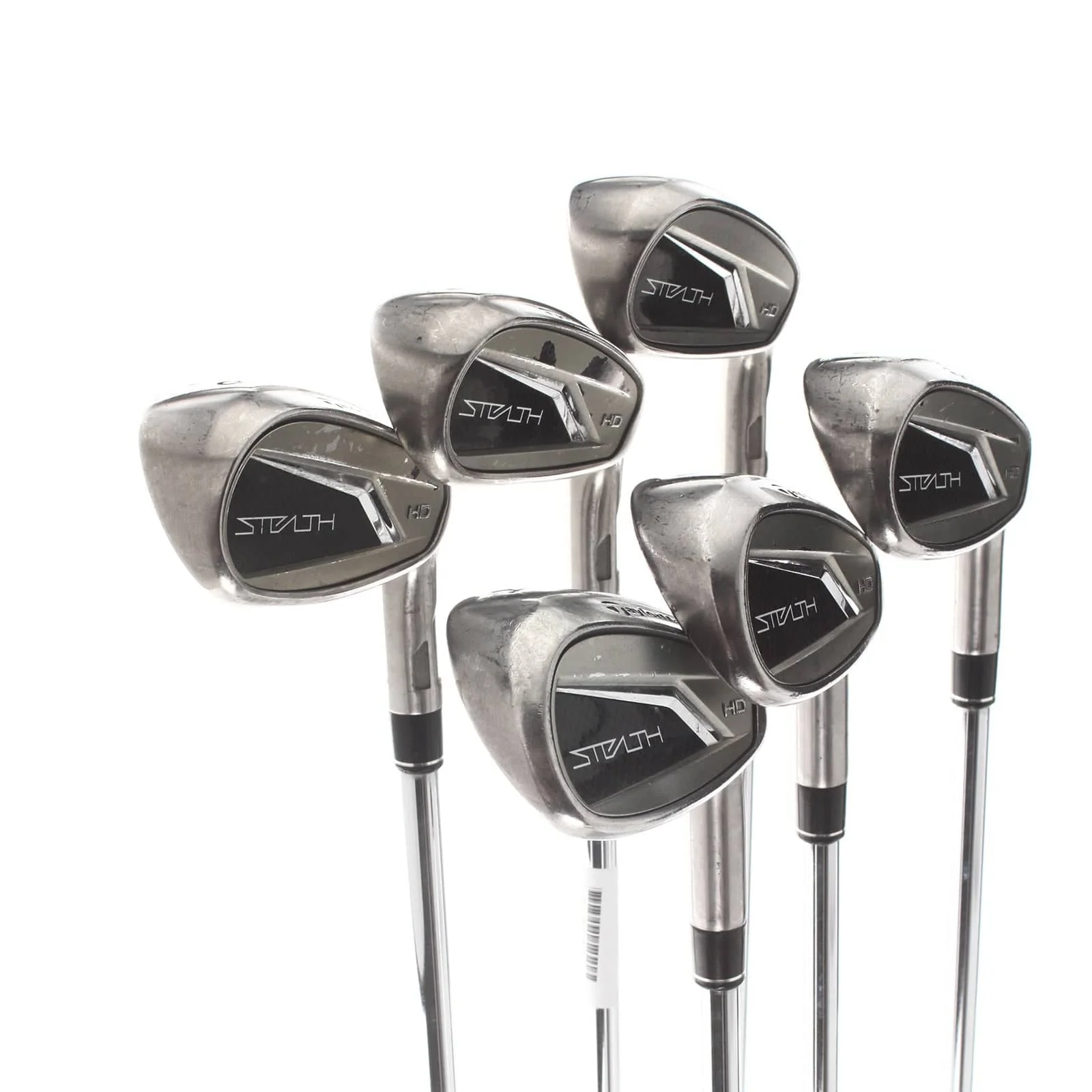 TaylorMade Stealth HD Steel Mens Right Hand Irons 6-AW Regular - KBS Max 85 - Image 2