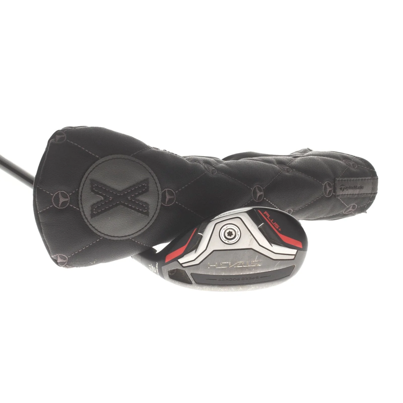 TaylorMade Stealth Plus Graphite Mens Right Hand 2 Hybrid 17* Stiff - HZRDUS Red