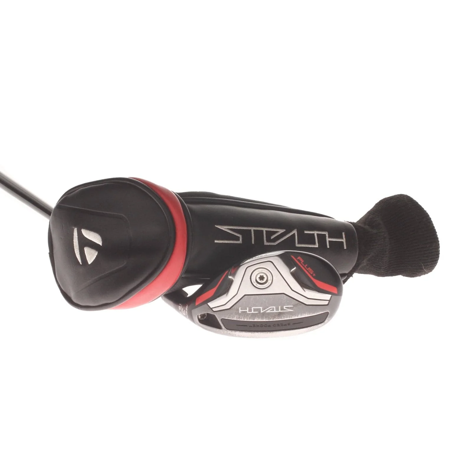 TaylorMade Stealth Plus Graphite Mens Right Hand 3 Hybrid 19.5* Stiff - Hzrdus RDX Smoke
