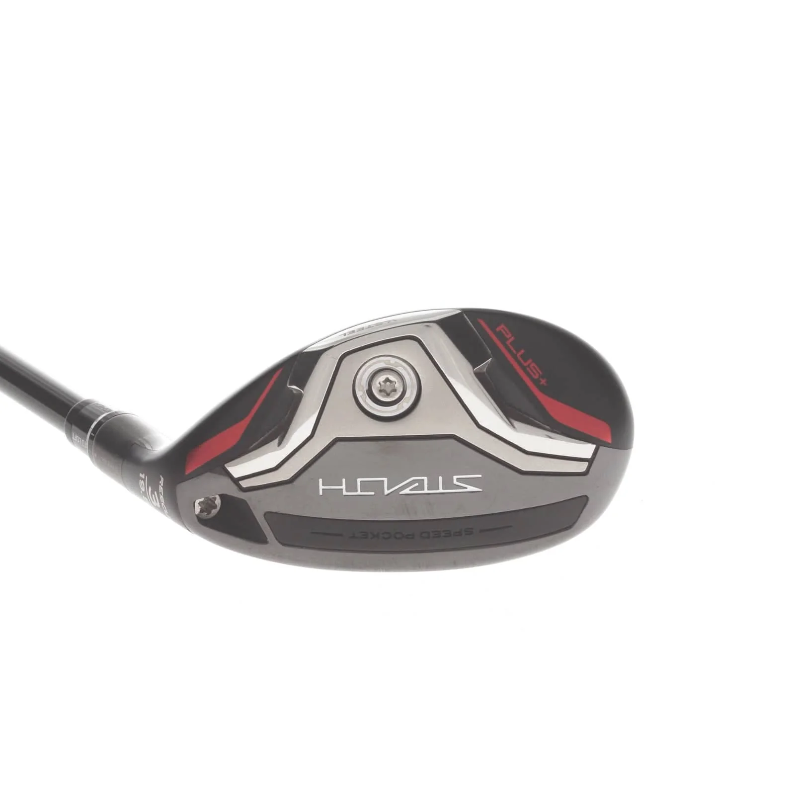 TaylorMade Stealth Plus Graphite Mens Right Hand 3 Hybrid 19.5* Stiff - Hzrdus Smoke Red RDX 6.0 80g - Image 2