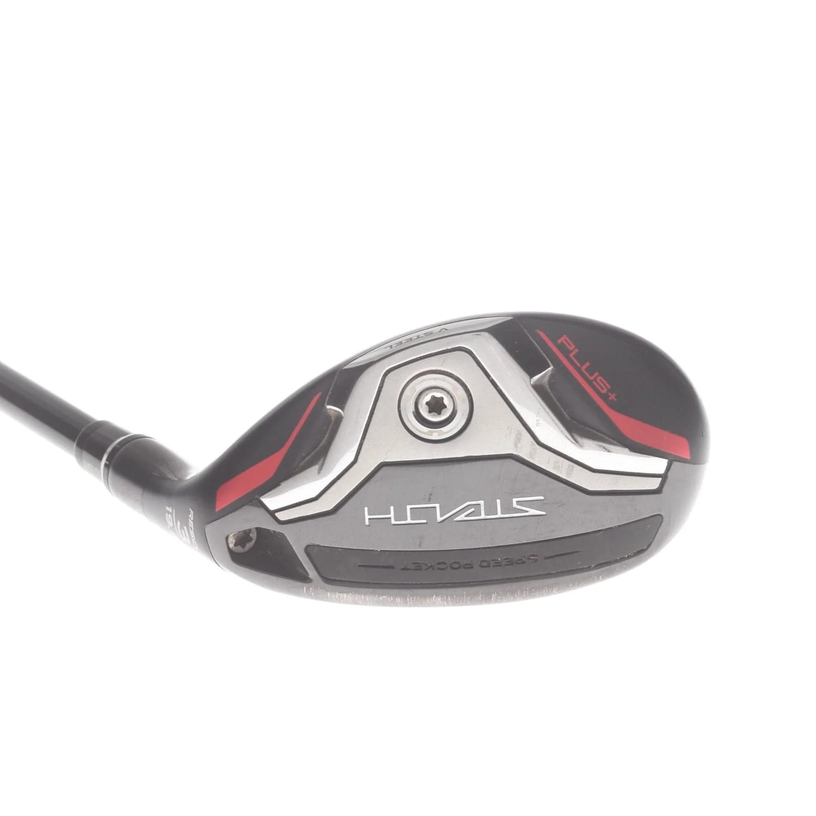TaylorMade Stealth Plus Graphite Mens Right Hand 3 Hybrid Stiff - HZRDUS Smoke RDX Red 80g - Image 2