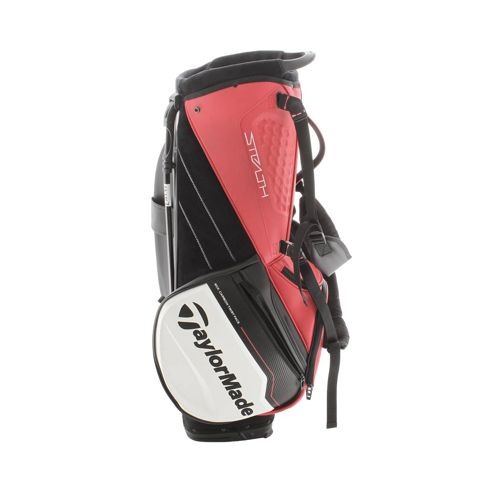 TaylorMade Stealth Stand Bag - Red/White/Black - Image 3