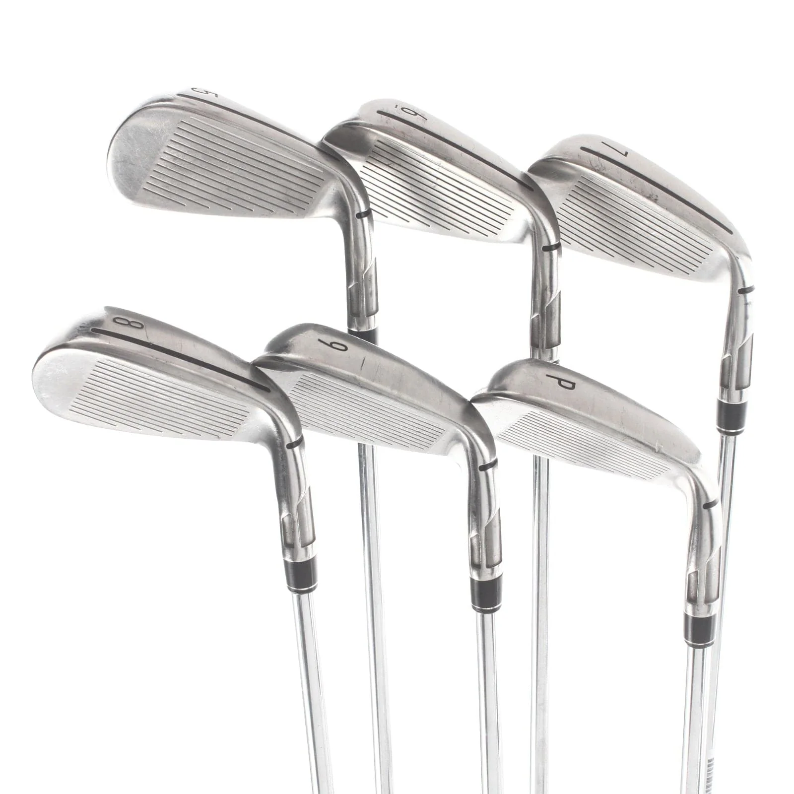 TaylorMade Stealth Steel Mens Left Hand Irons 5-PW Regular - KBS Max 85 - Image 3