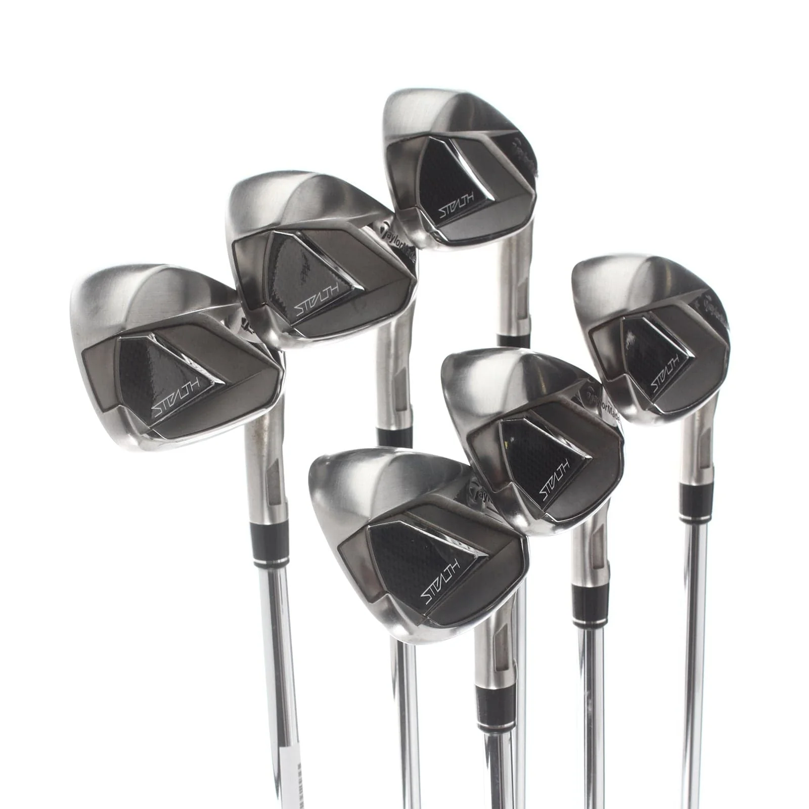 TaylorMade Stealth Steel Mens Right Hand Irons 5-PW Regular - KBS Tour Lite - Image 2