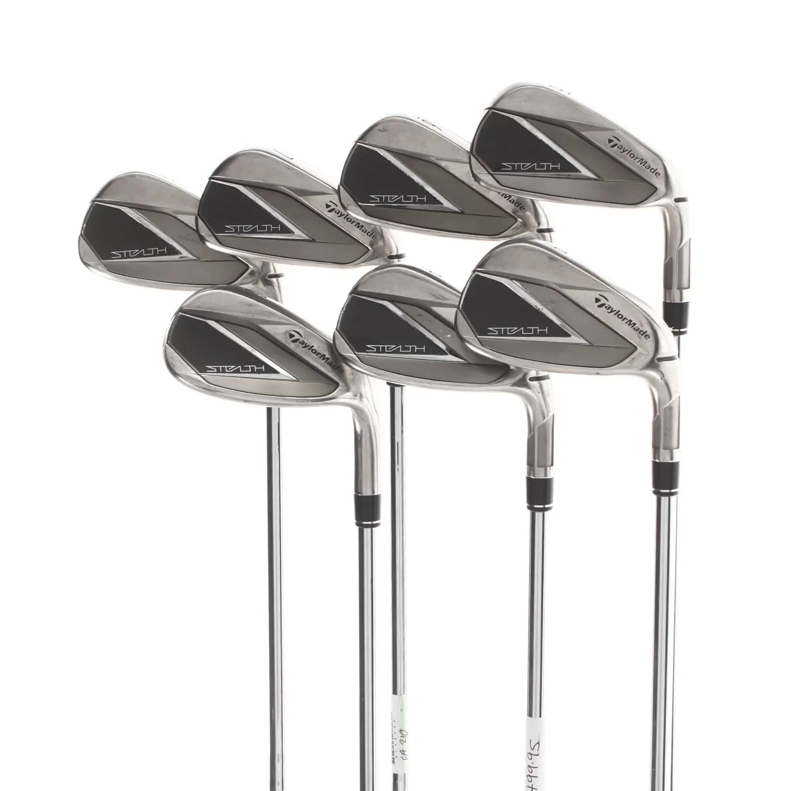 TaylorMade Stealth Steel Mens Right Hand Irons 5-SW Stiff - KBS Max MT 85