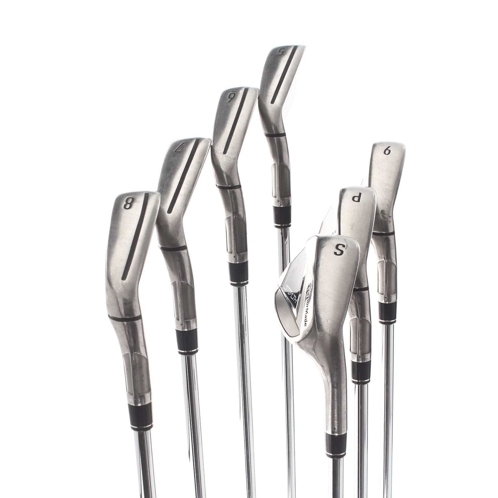 TaylorMade Stealth Steel Mens Right Hand Irons 5-SW Stiff - KBS Max MT 85 - Image 3
