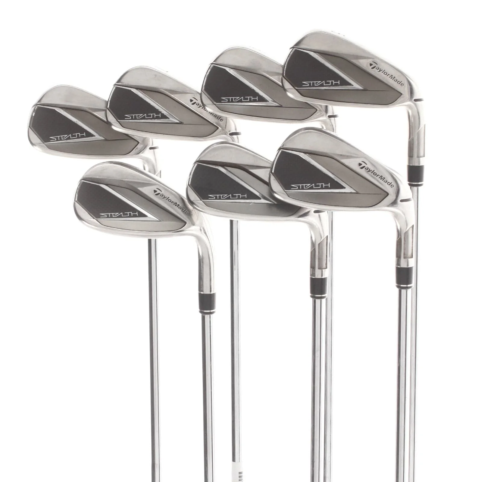 TaylorMade Stealth Steel Mens Right Hand Irons 5-SW Stiff - KBS Max MT 85