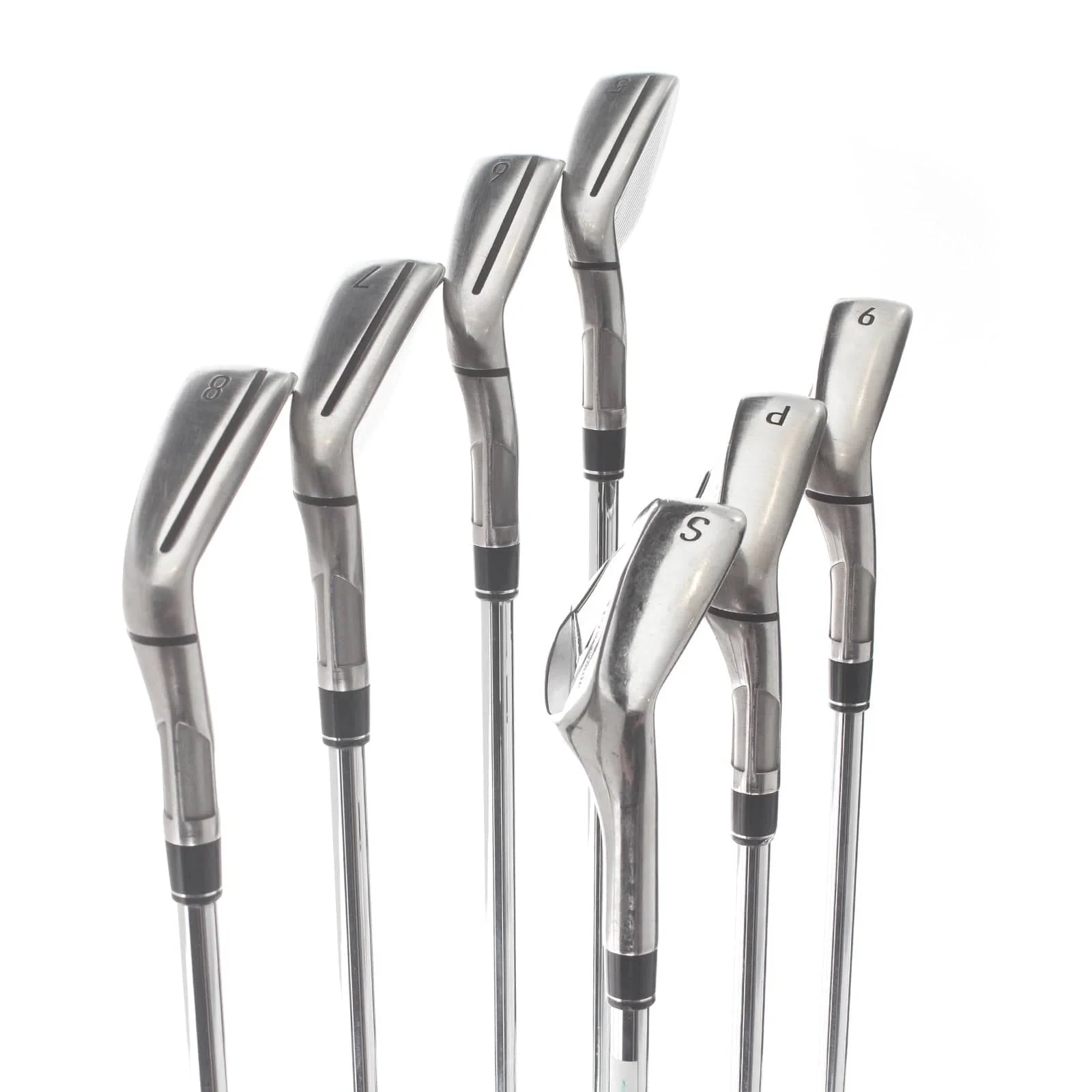 TaylorMade Stealth Steel Mens Right Hand Irons 5-SW Stiff - KBS Max MT 85 - Image 3
