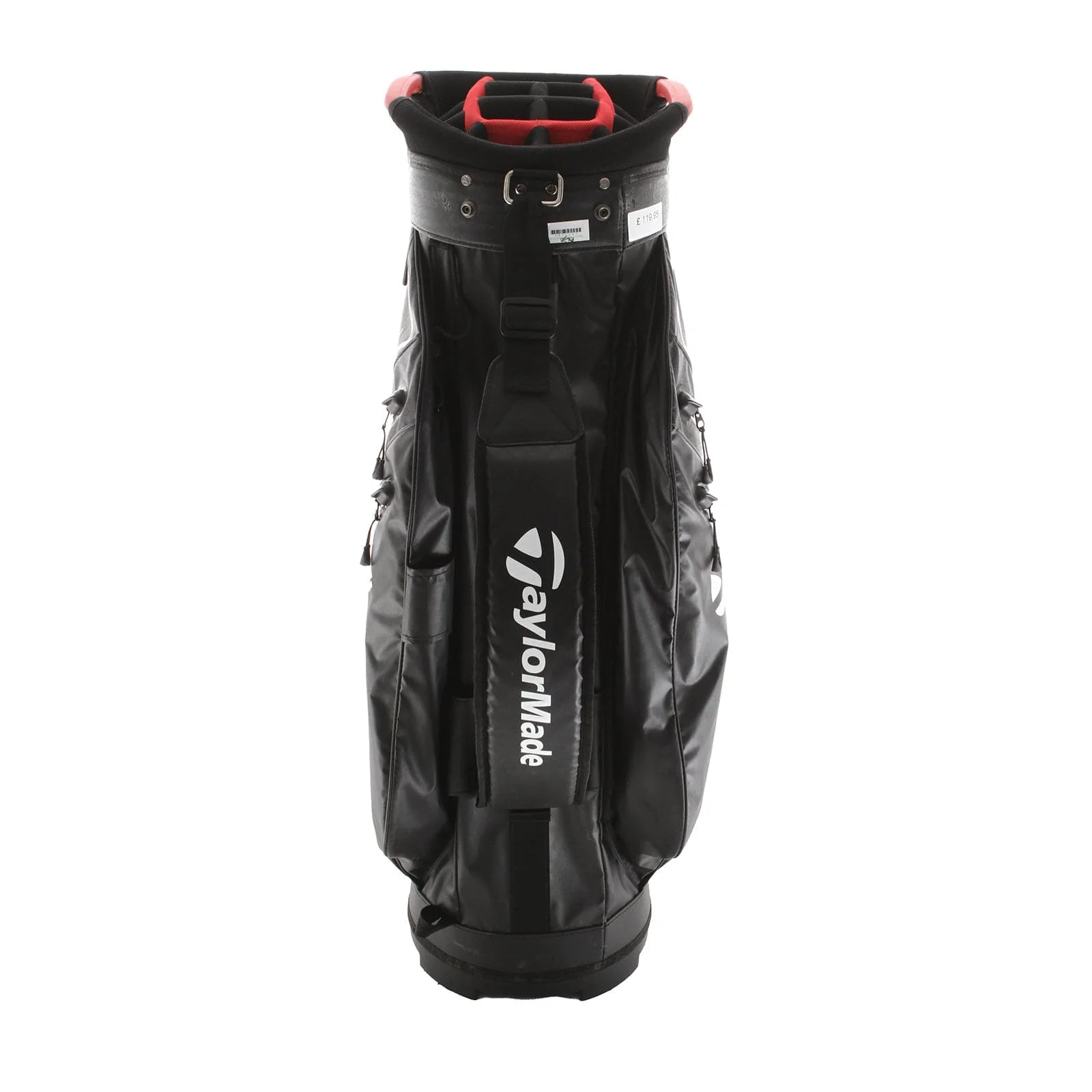 TaylorMade Storm Dry Cart Bag - Black/White/red - Image 5