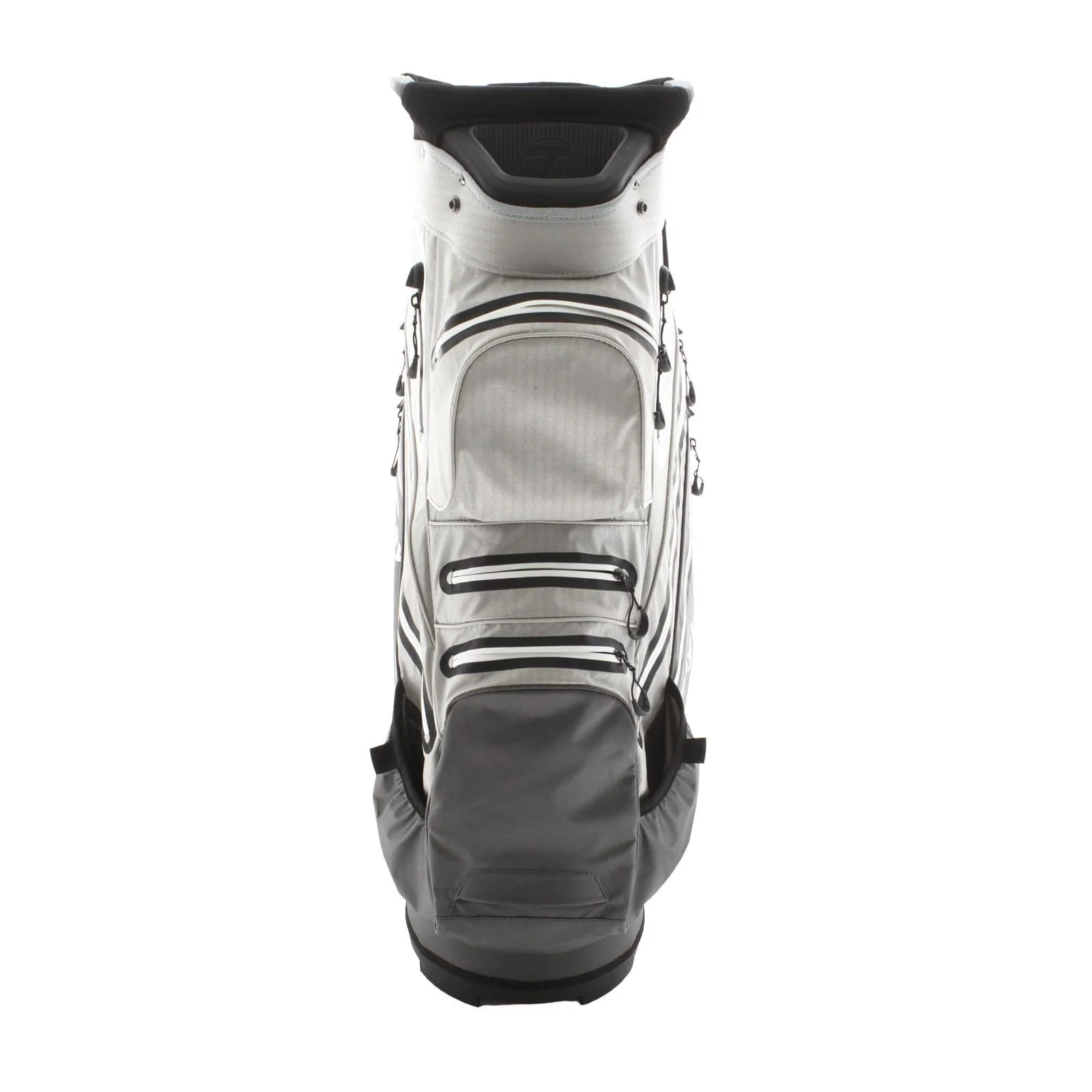 TaylorMade Storm Dry Cart Bag - Grey/Silver/White - Image 4