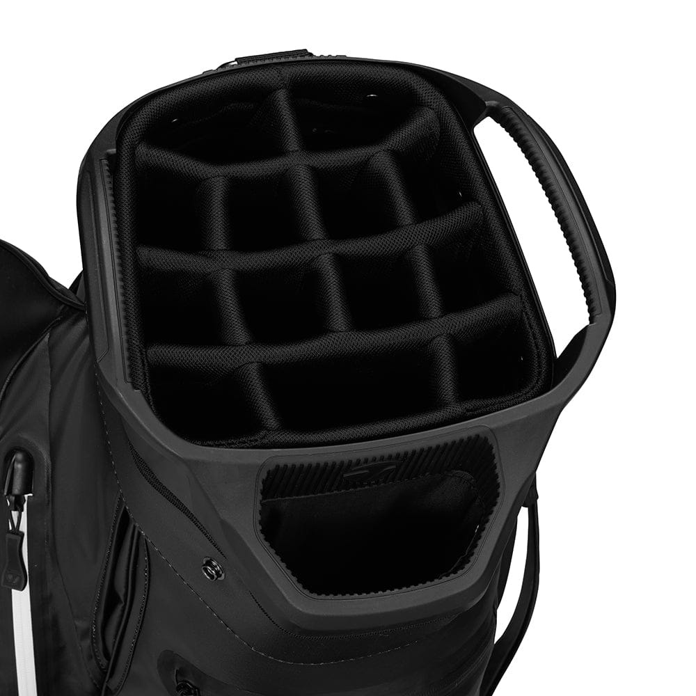 TaylorMade Storm Dry Waterproof Cart Bag - Heritage Icon/Black - Image 2