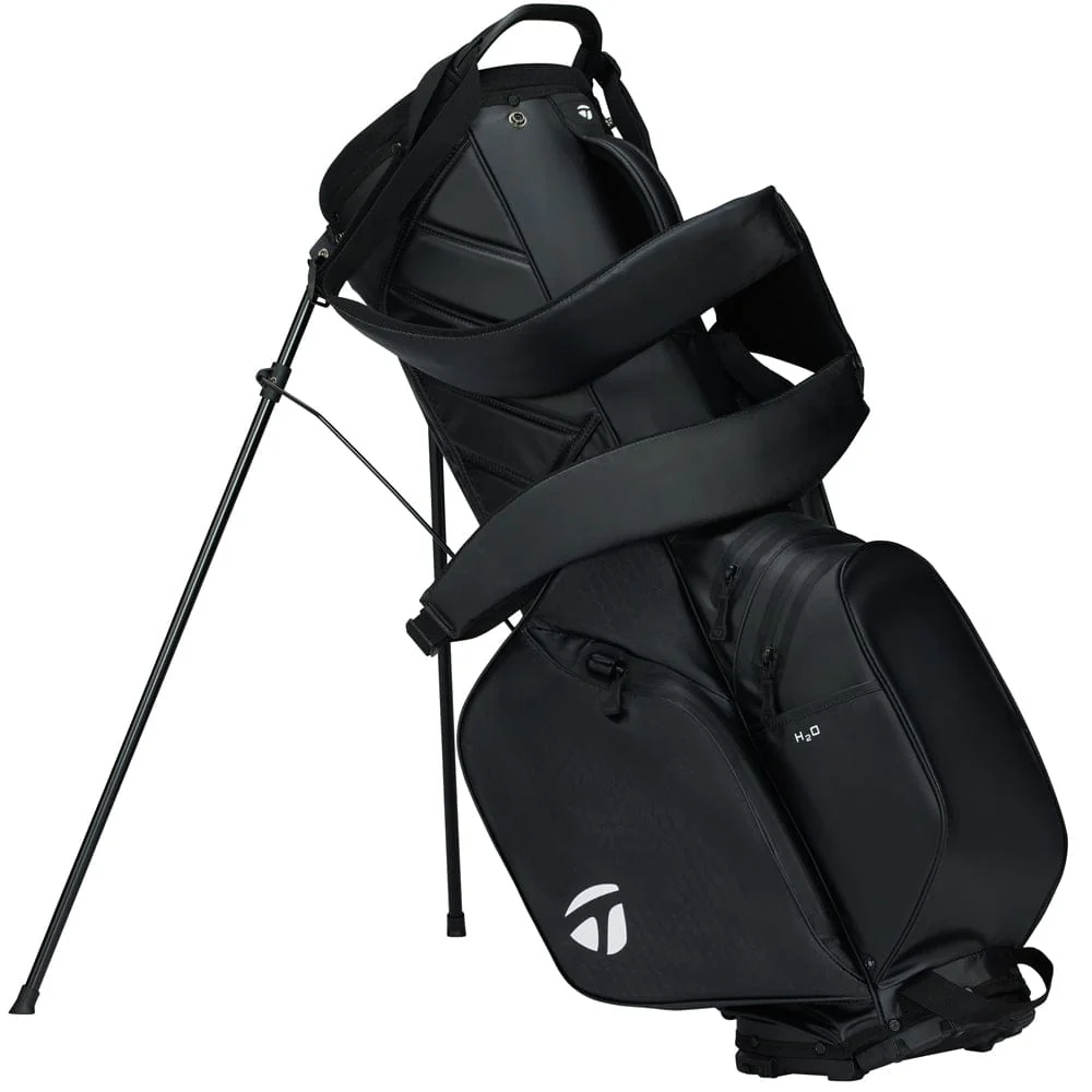 TaylorMade Storm Dry Waterproof Stand Bag - Black - Image 3