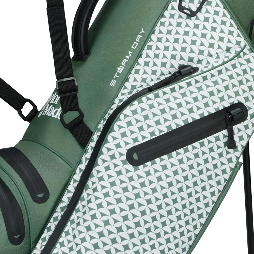 TaylorMade Storm Dry Waterproof Stand Bag - Heritage Icon/Dark Sage - Image 5