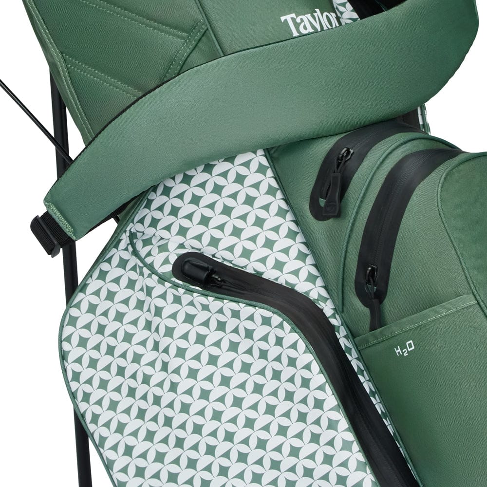 TaylorMade Storm Dry Waterproof Stand Bag - Heritage Icon/Dark Sage - Image 6