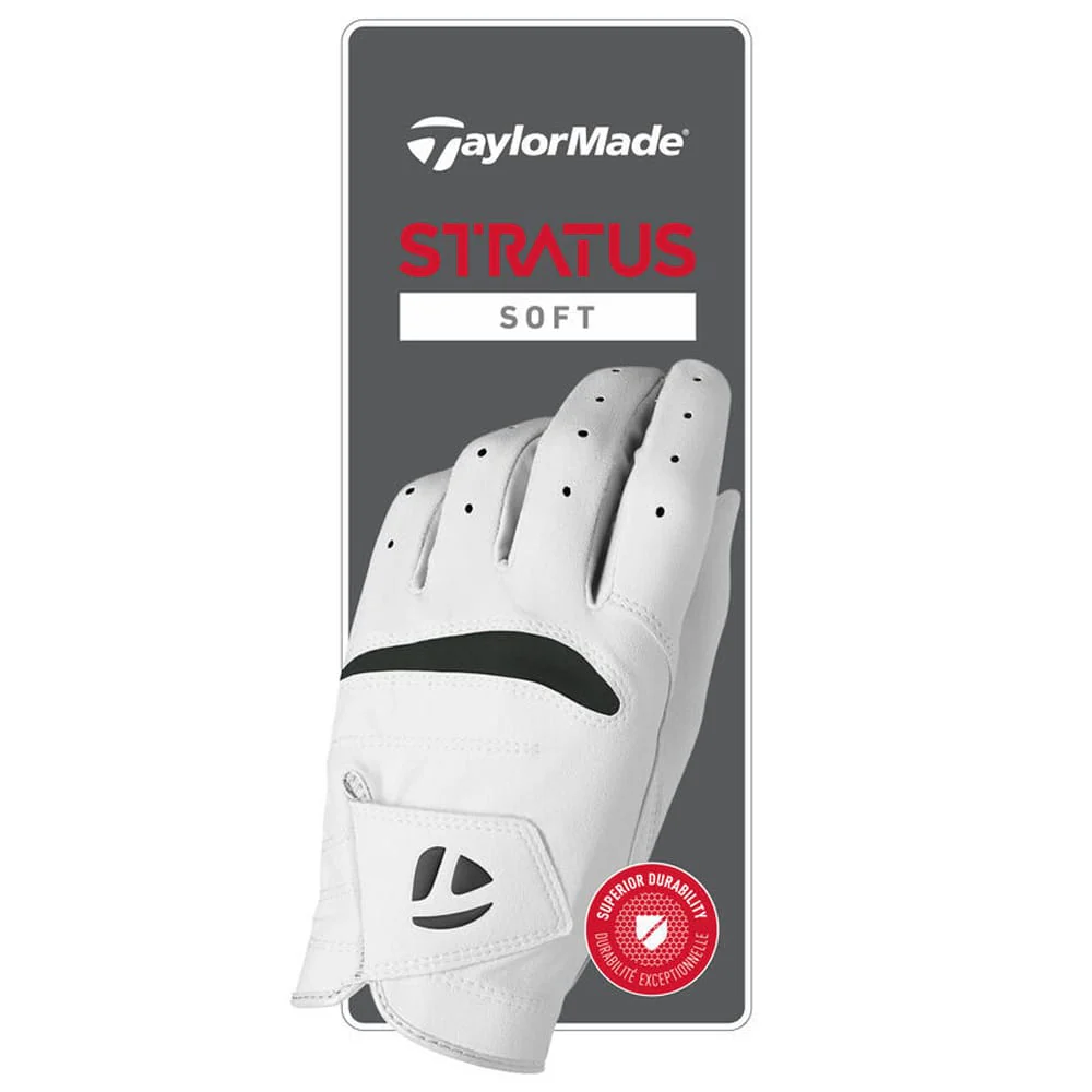 TaylorMade Stratus Soft Glove RH - White - Image 3