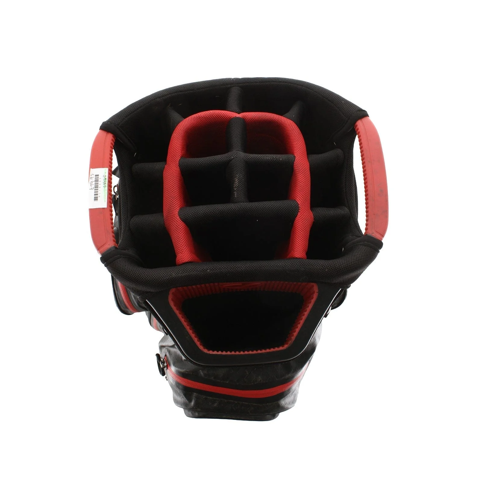 TaylorMade StromDry Cart Bag - Red/Black - Image 2