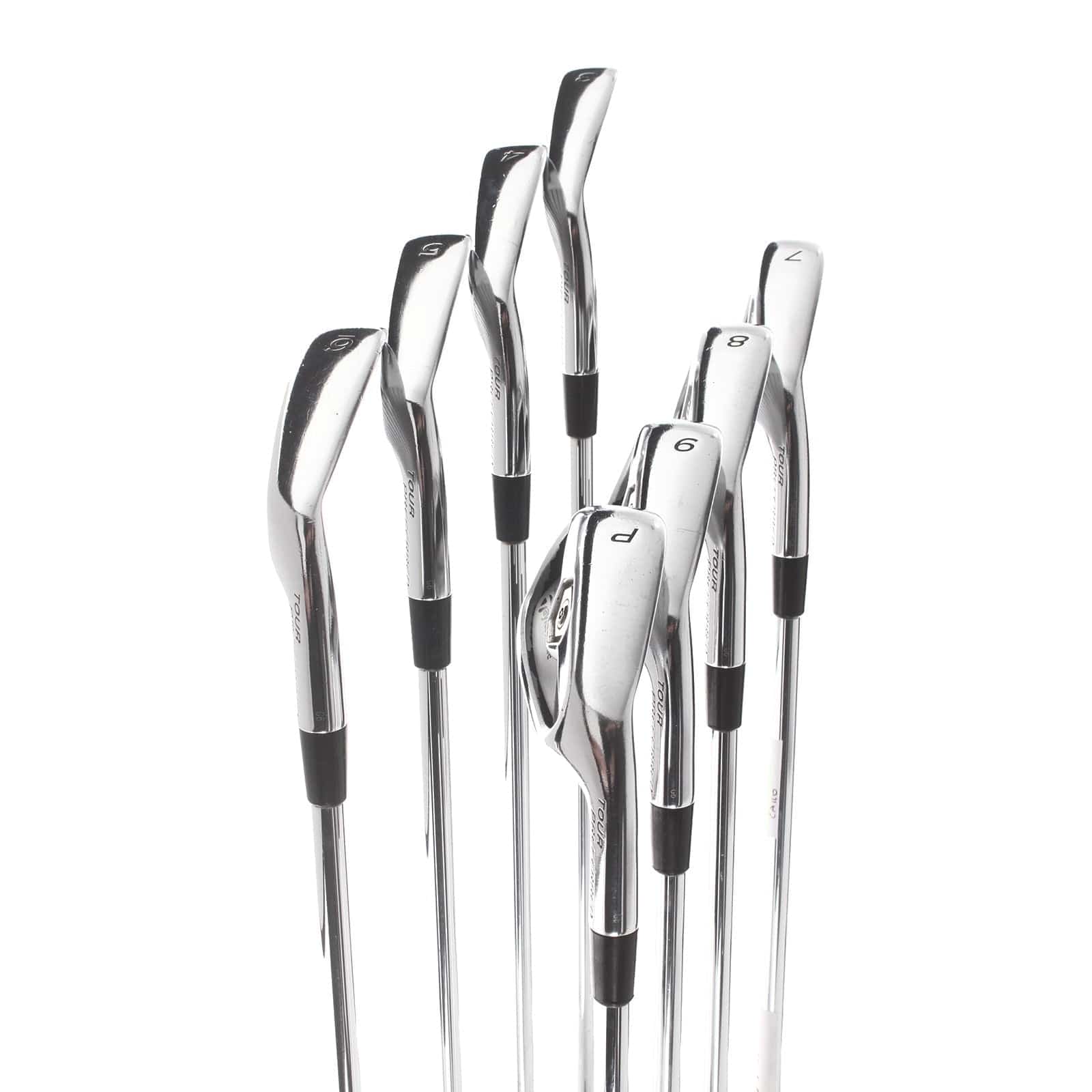 TaylorMade Tour Preferred CB 2011 Steel Mens Right Hand Irons 3-PW Regular - True Temper Dynamic Gold XP R300 - Image 3