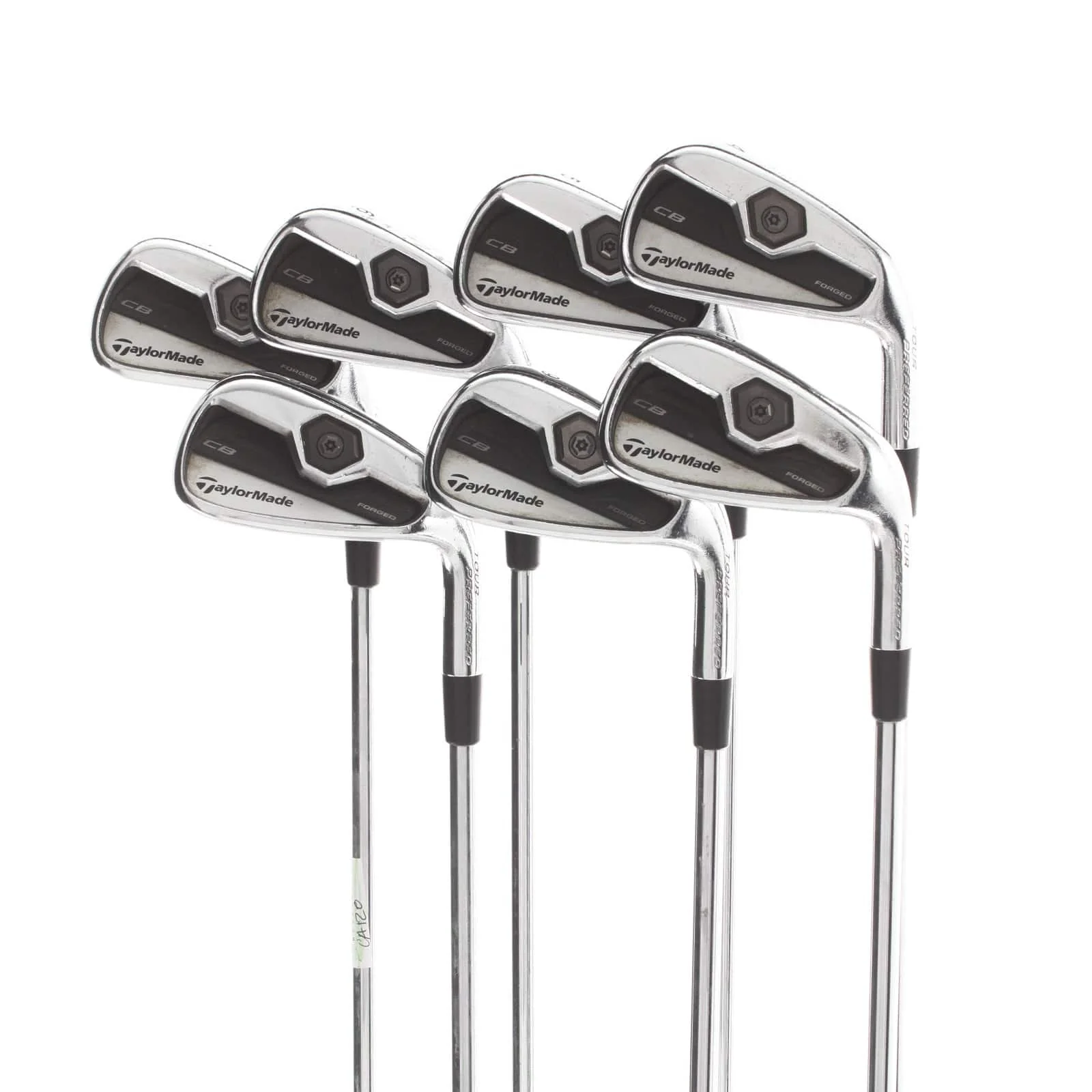 TaylorMade Tour Preferred CB 2011 Steel Mens Right Hand Irons 4-PW Regular - Dynamic Gold XP R300