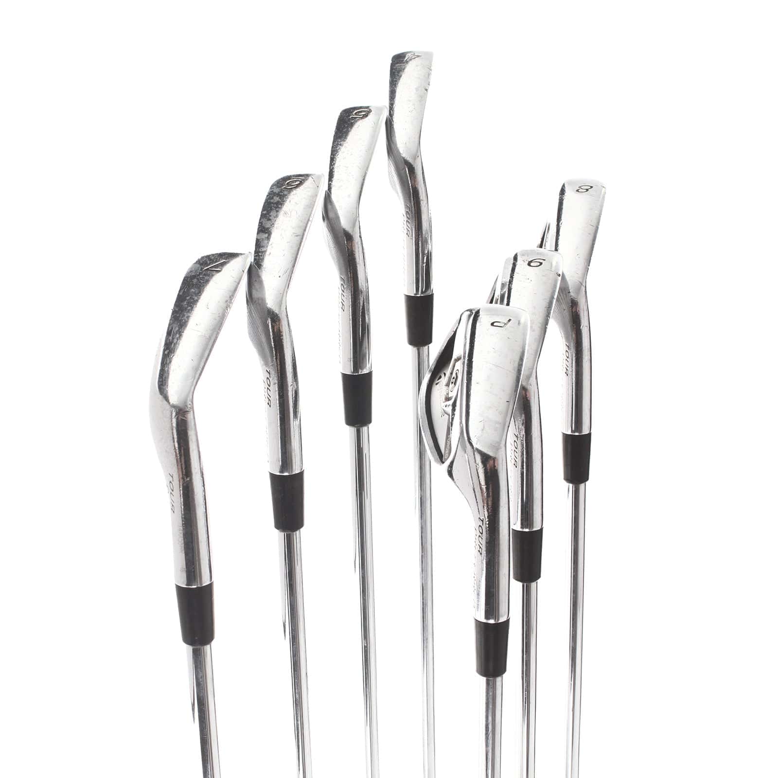 TaylorMade Tour Preferred CB 2011 Steel Mens Right Hand Irons 4-PW Regular - Dynamic Gold XP R300 - Image 3