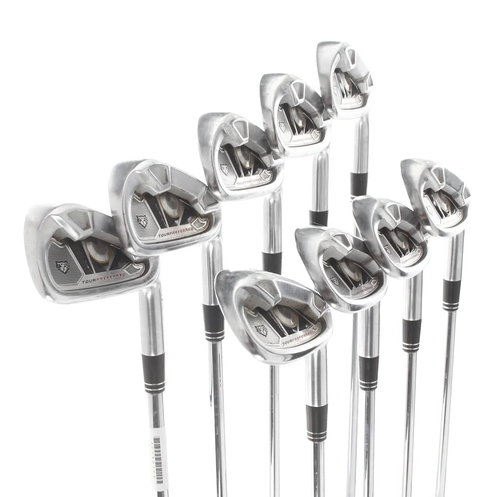 TaylorMade Tour Preferred TP 2009 Steel Mens Right Hand Irons 3-AW Stiff - Project X Rifle 6.0 - Image 2