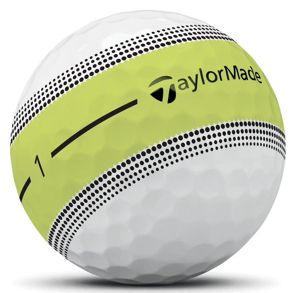 TaylorMade Tour Response Stripe Golf Balls - Multi - 12 Pack - Image 2
