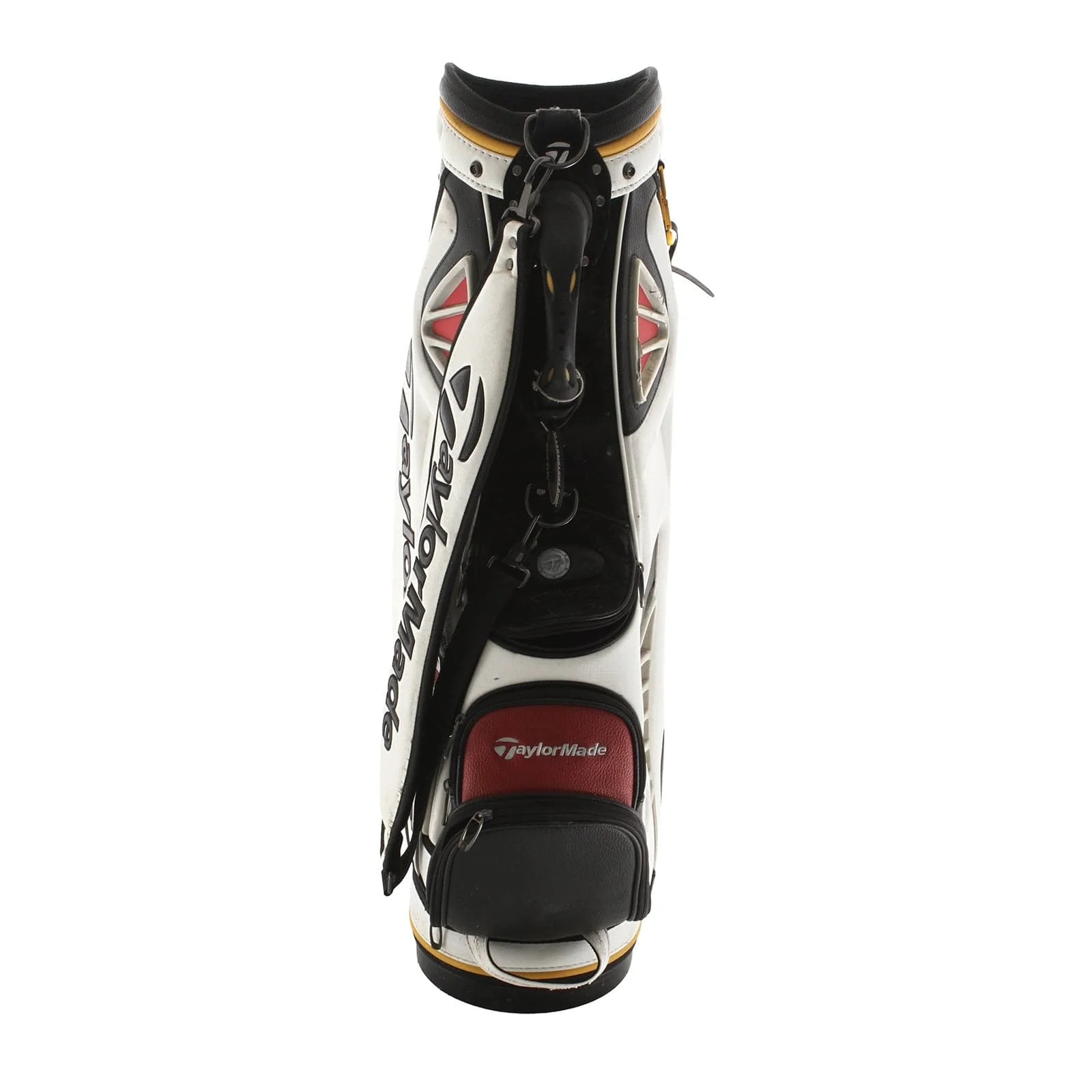 TaylorMade TP Cart Bag - White/Black/Red - Image 4