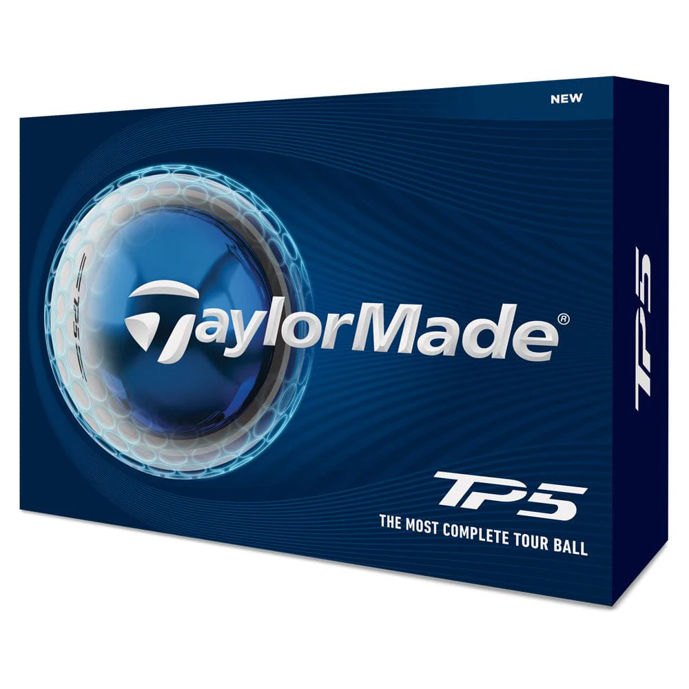 TaylorMade TP5 Golf Balls - White - 12 Pack - Image 6