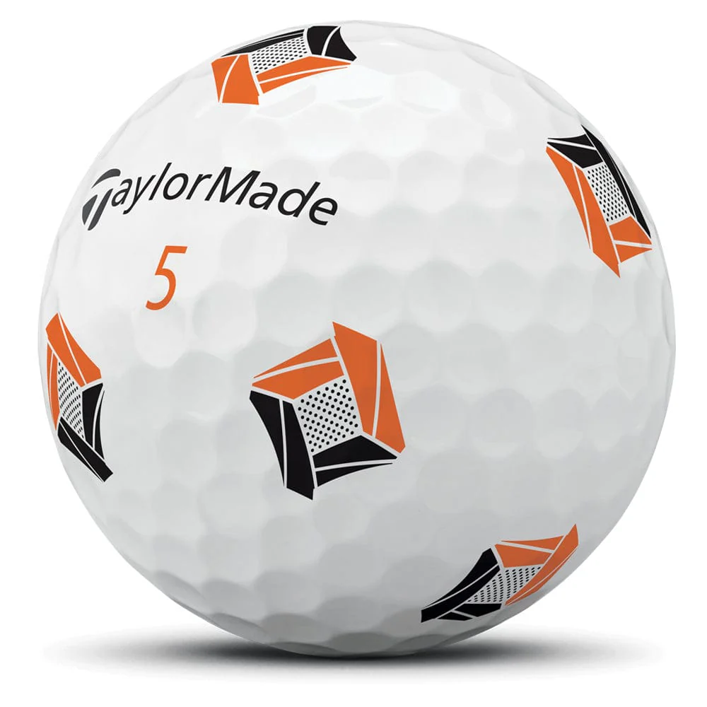 TaylorMade TP5x Pix Golf Balls - White - 12 Pack - Image 2