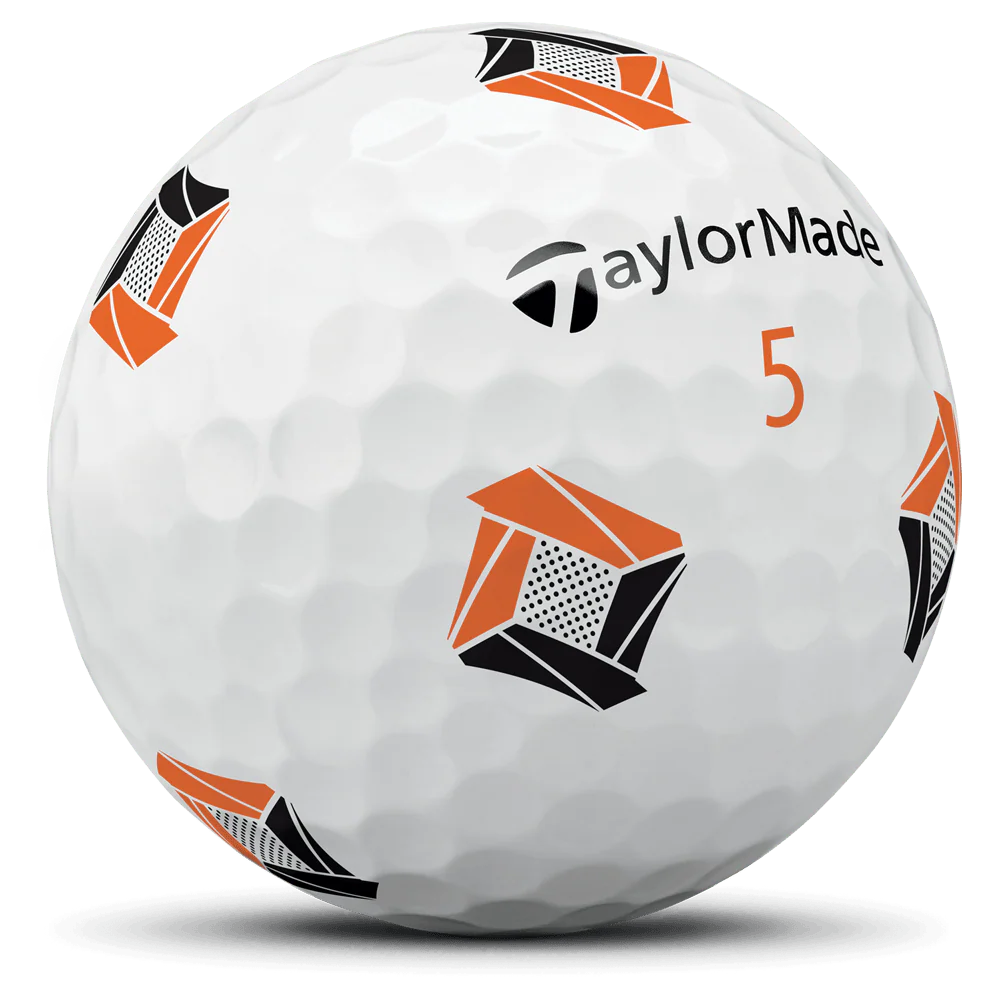 TaylorMade TP5x Pix Golf Balls - White - 12 Pack - Image 4