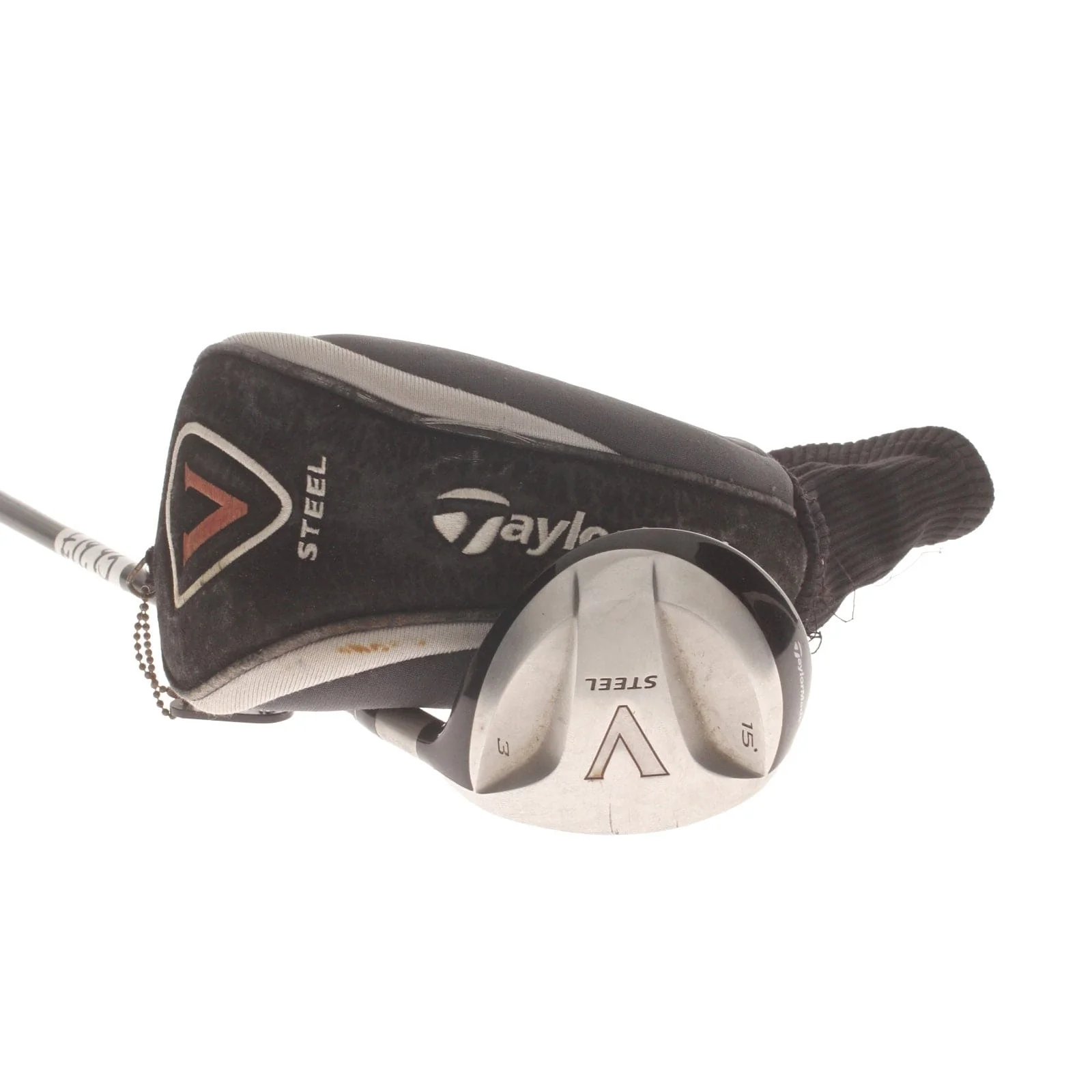 TaylorMade V Steel Graphite Mens Right Hand Fairway 3 Wood 15* Stiff - TaylorMade M.A.S.2 UItralite
