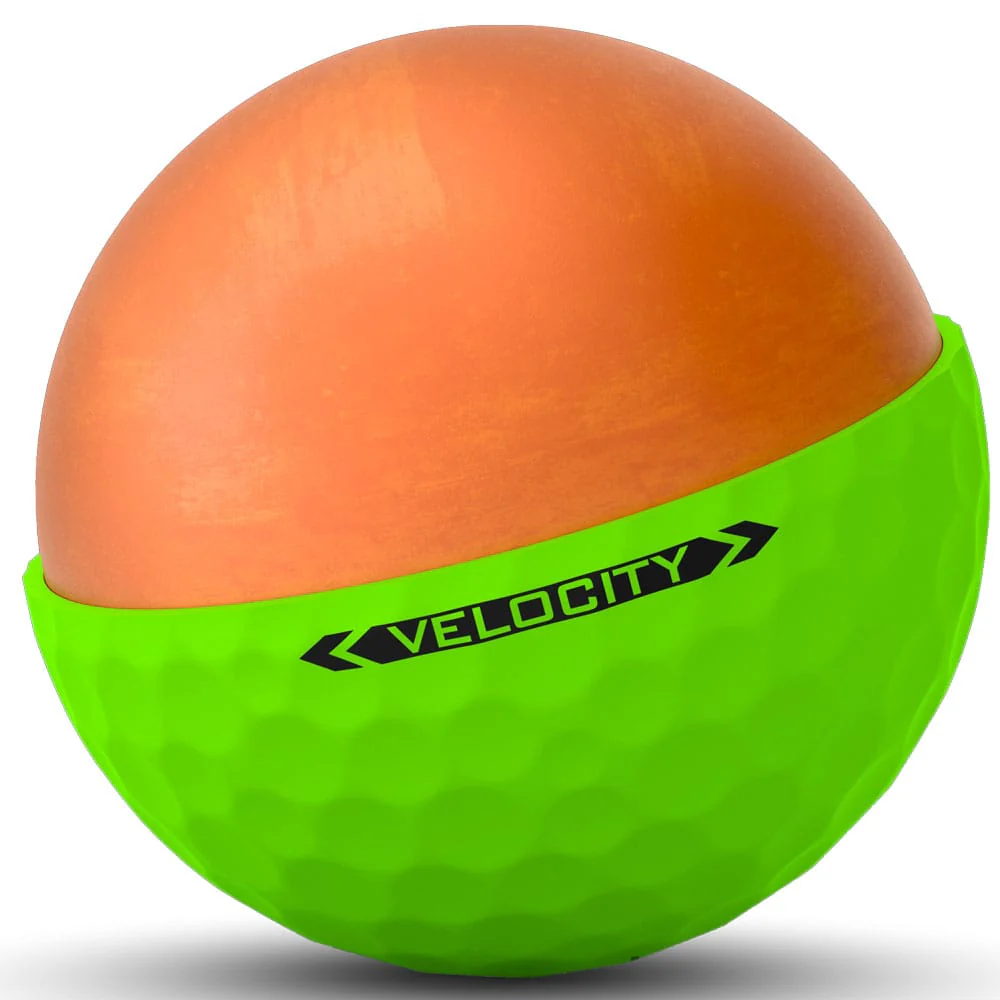 Titleist Velocity Golf Balls - Green - Double Dozen - Image 6