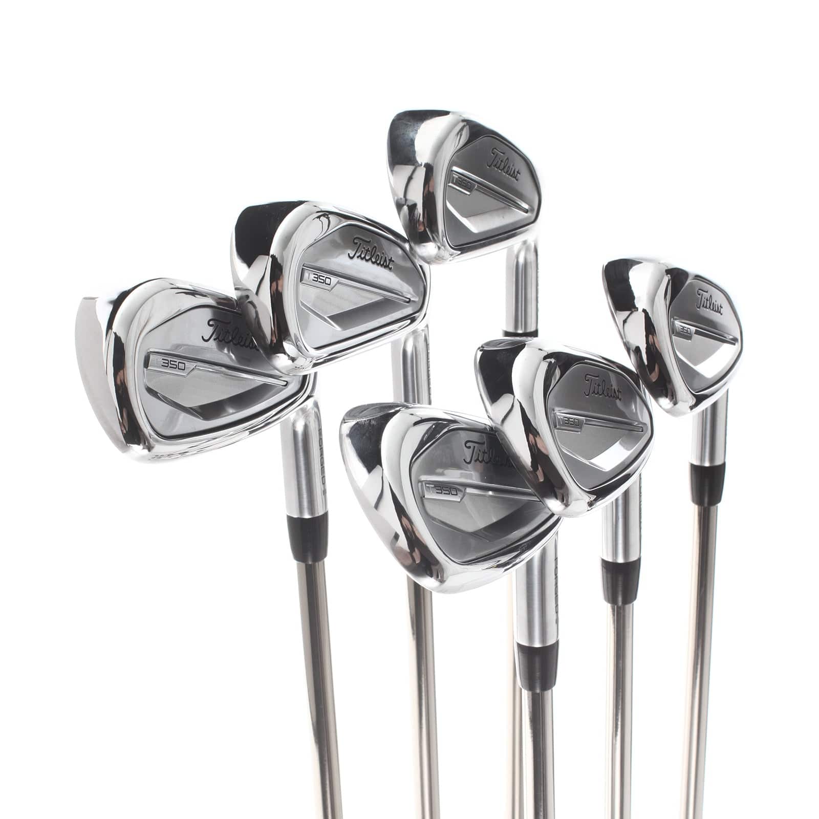 Titleist 350 Graphite Mens Right Hand Irons 6-GW Regular - Recoil F3 65 - Image 2