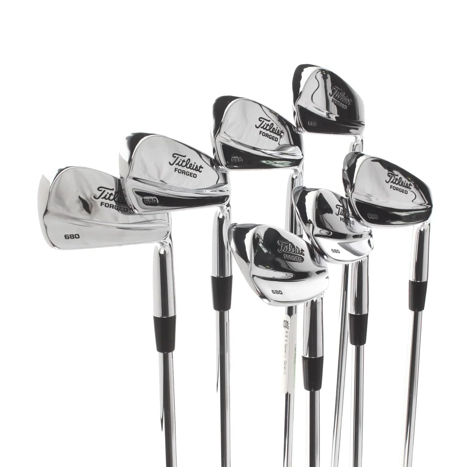 Titleist 680 CB Steel Mens Right Hand Irons 4-PW Stiff - Dynamic Gold S300 - Image 2