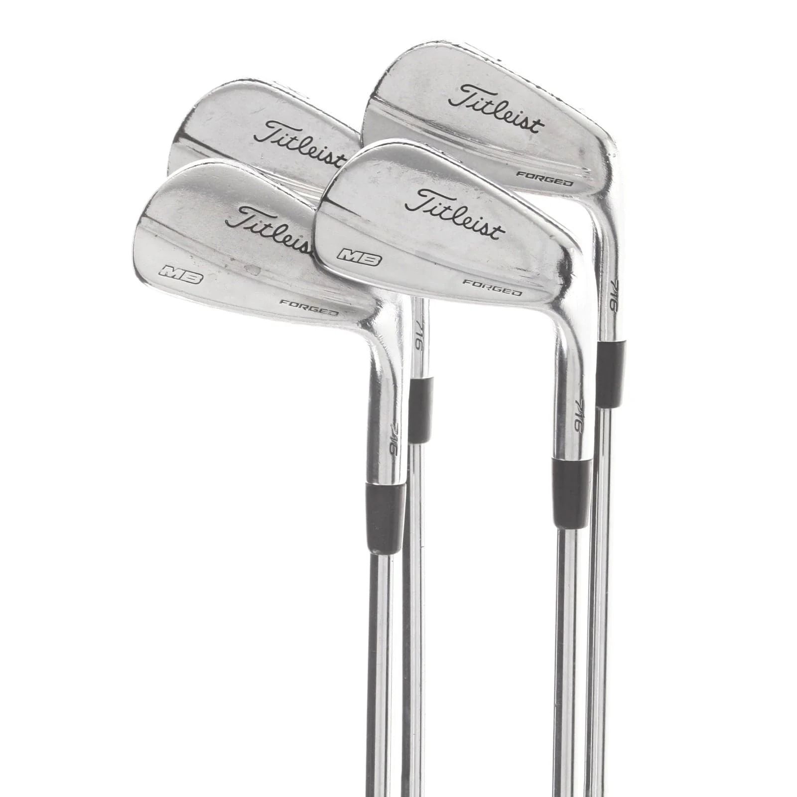 Titleist 716 MB Steel Mens Right Hand Irons 7-PW Stiff - KBS Tour
