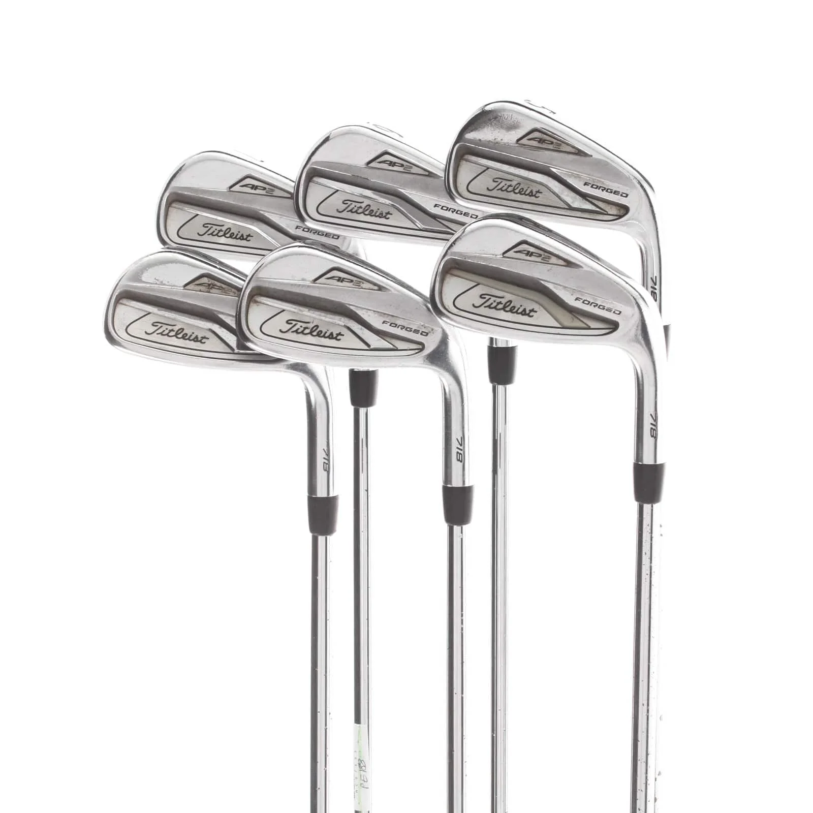 Titleist 718 AP2 Steel Mens Right Hand Irons 5-PW Stiff - True Temper AMT White S300